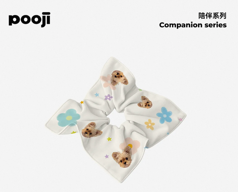 Pooji - Custom Pet Scrunchie