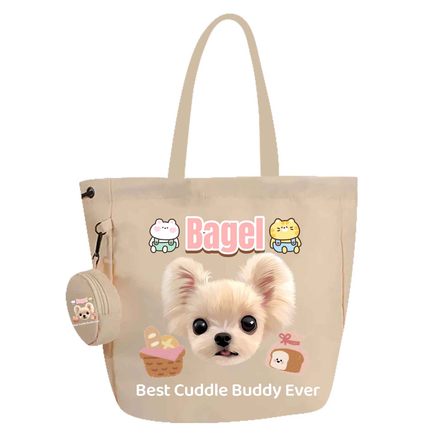 Customized Nylon Pet Tote Bag