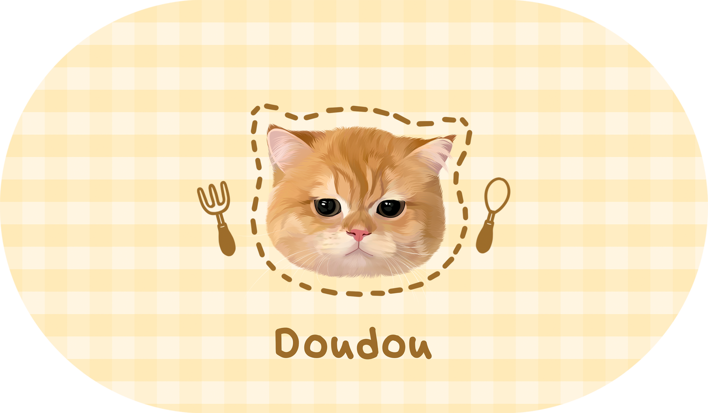 Pooji - Custom Pet Placemat Table Mat