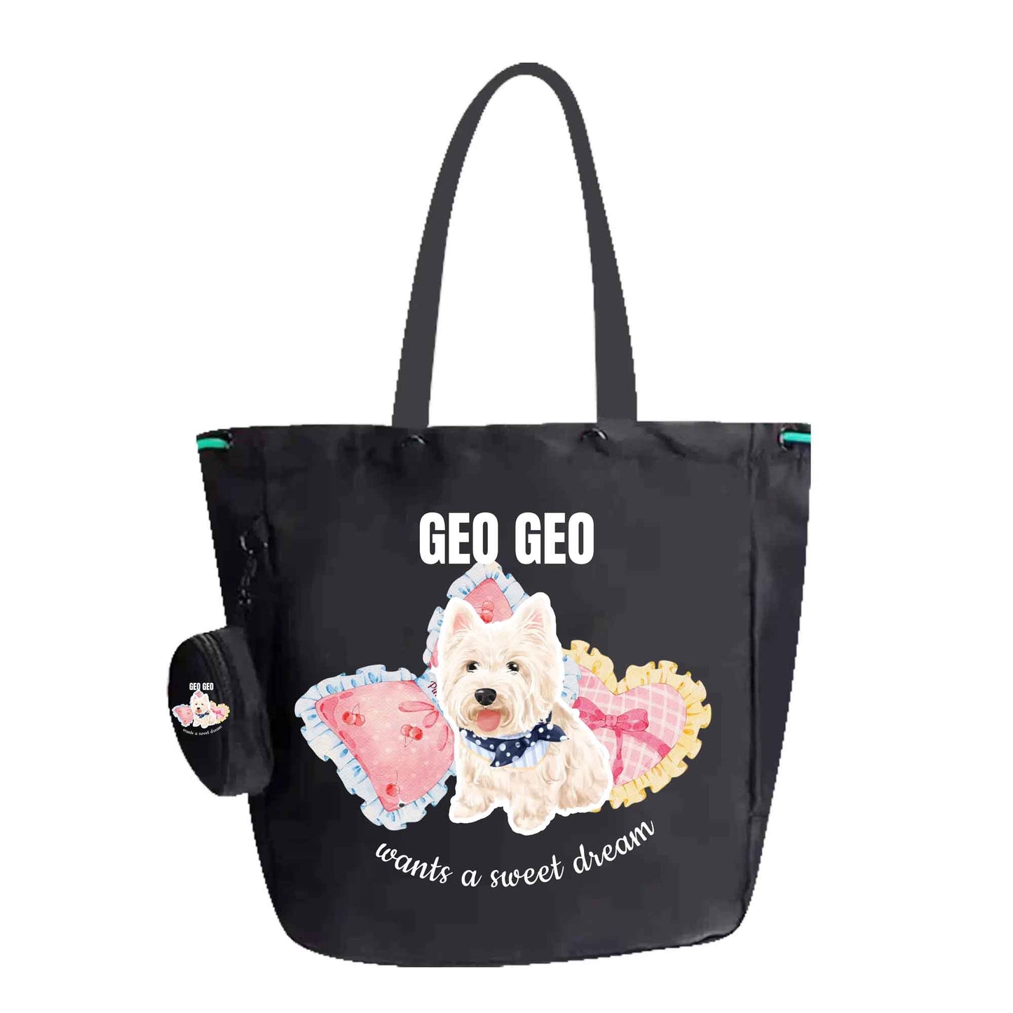 Customized Nylon Pet Tote Bag
