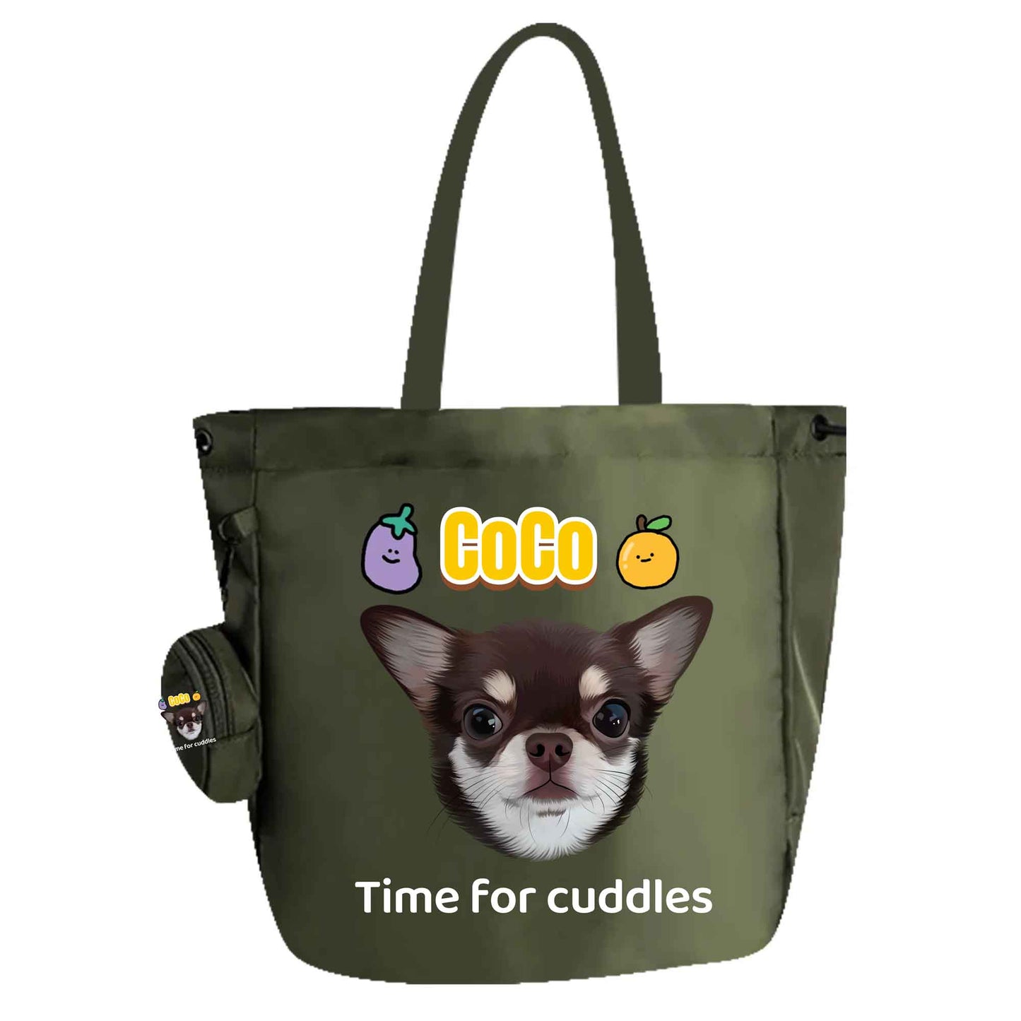 Customized Nylon Pet Tote Bag