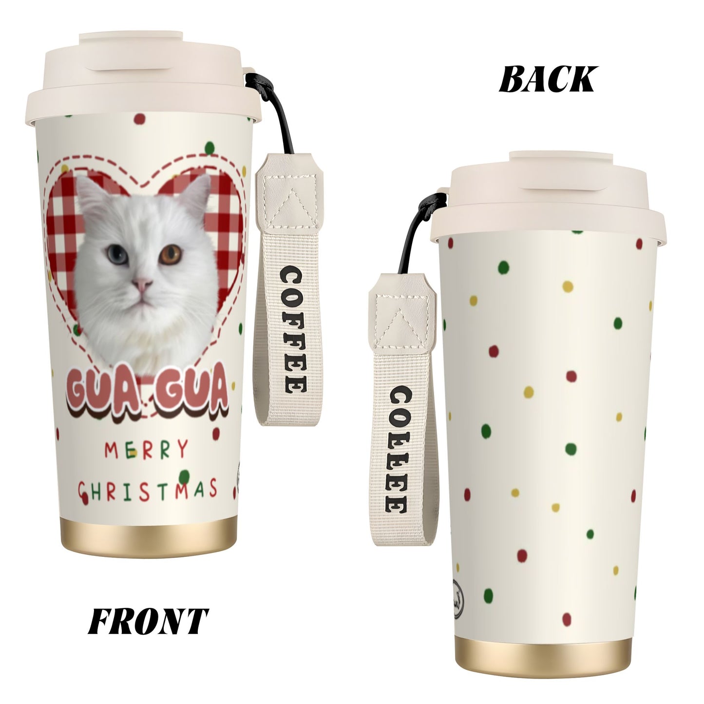 500ml Customized Stainless Coffee Cup