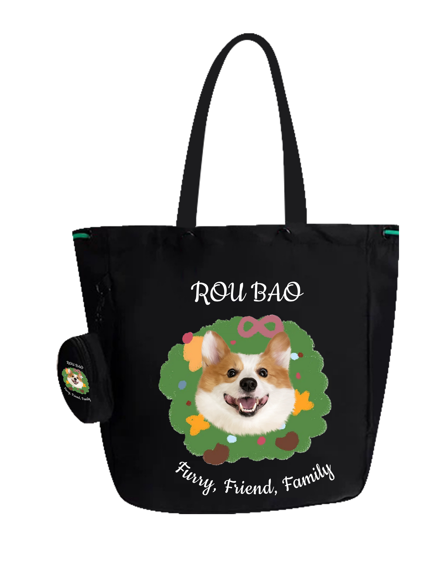Customized Nylon Pet Tote Bag