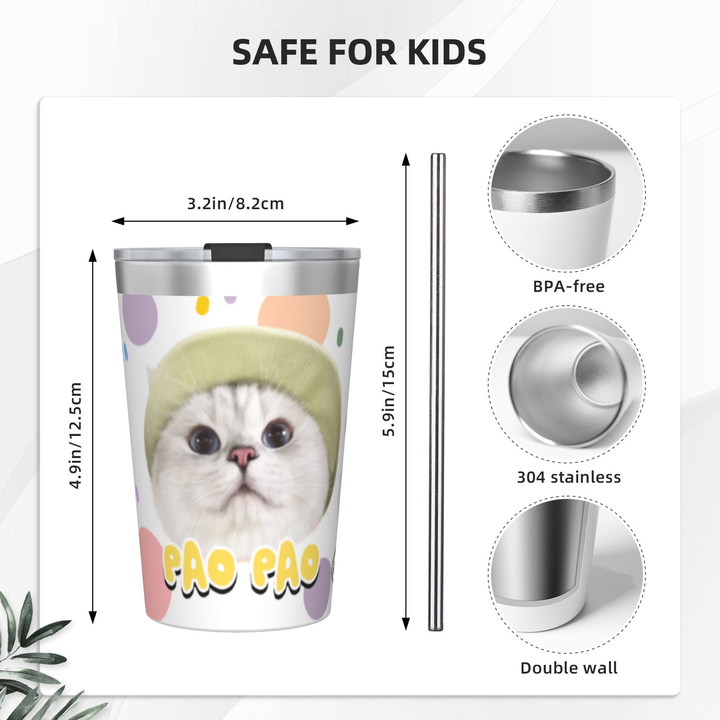 350ml Customized Stainless Coffee Cup