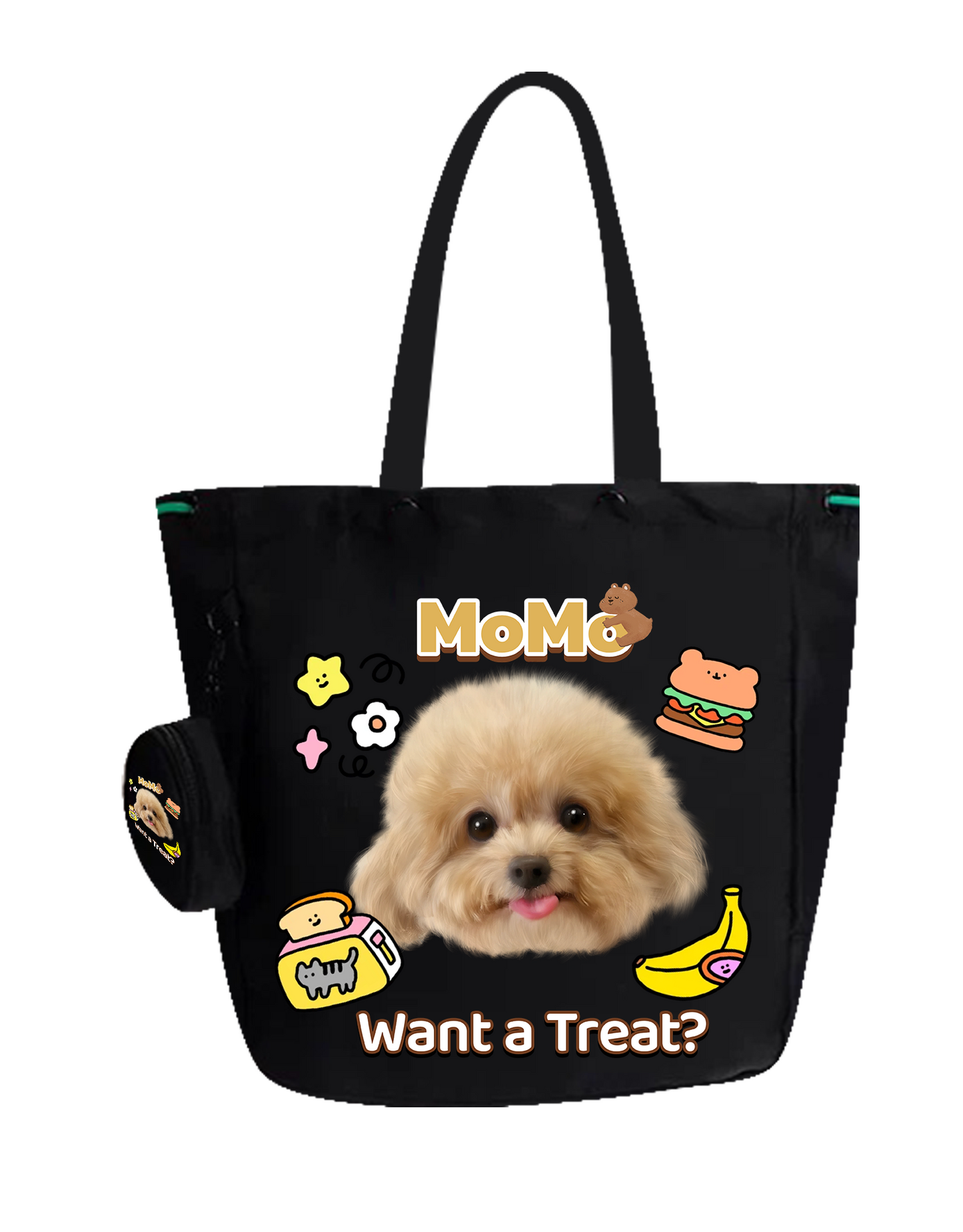 Customized Nylon Pet Tote Bag