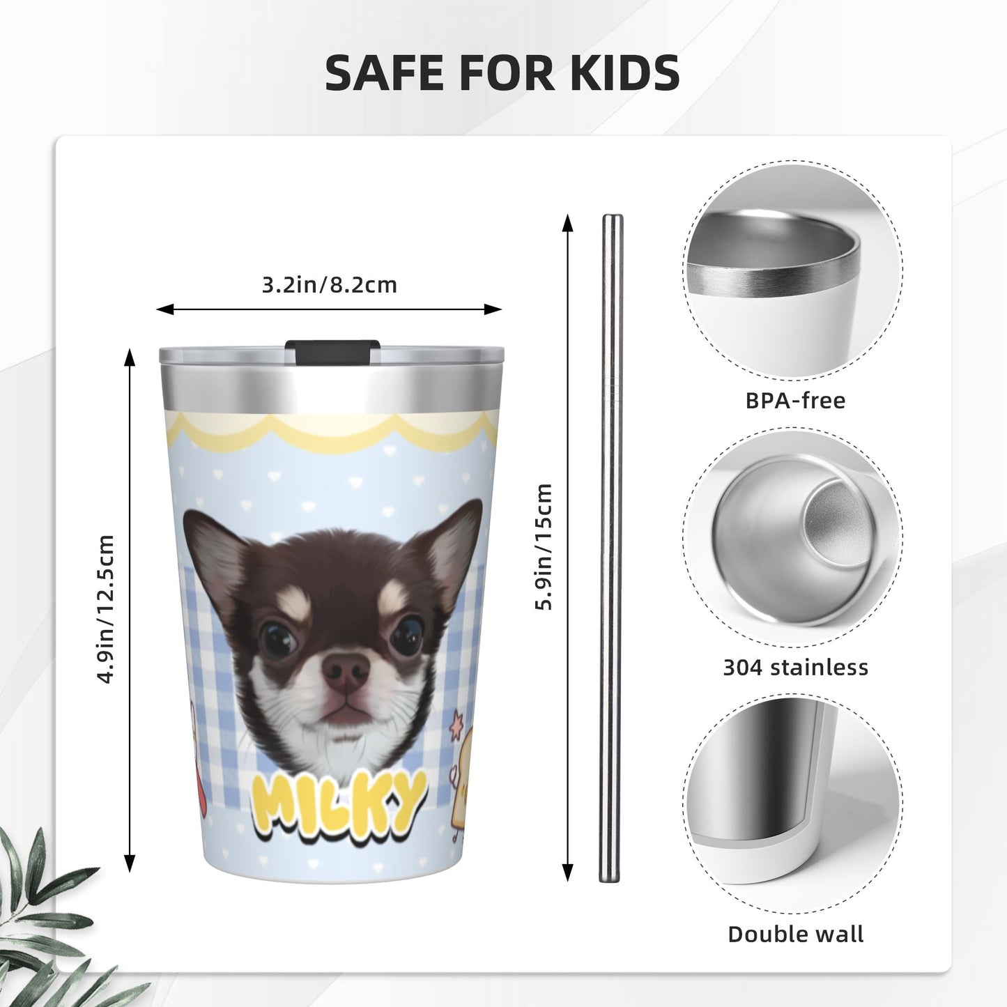 350ml Customized Stainless Coffee Cup