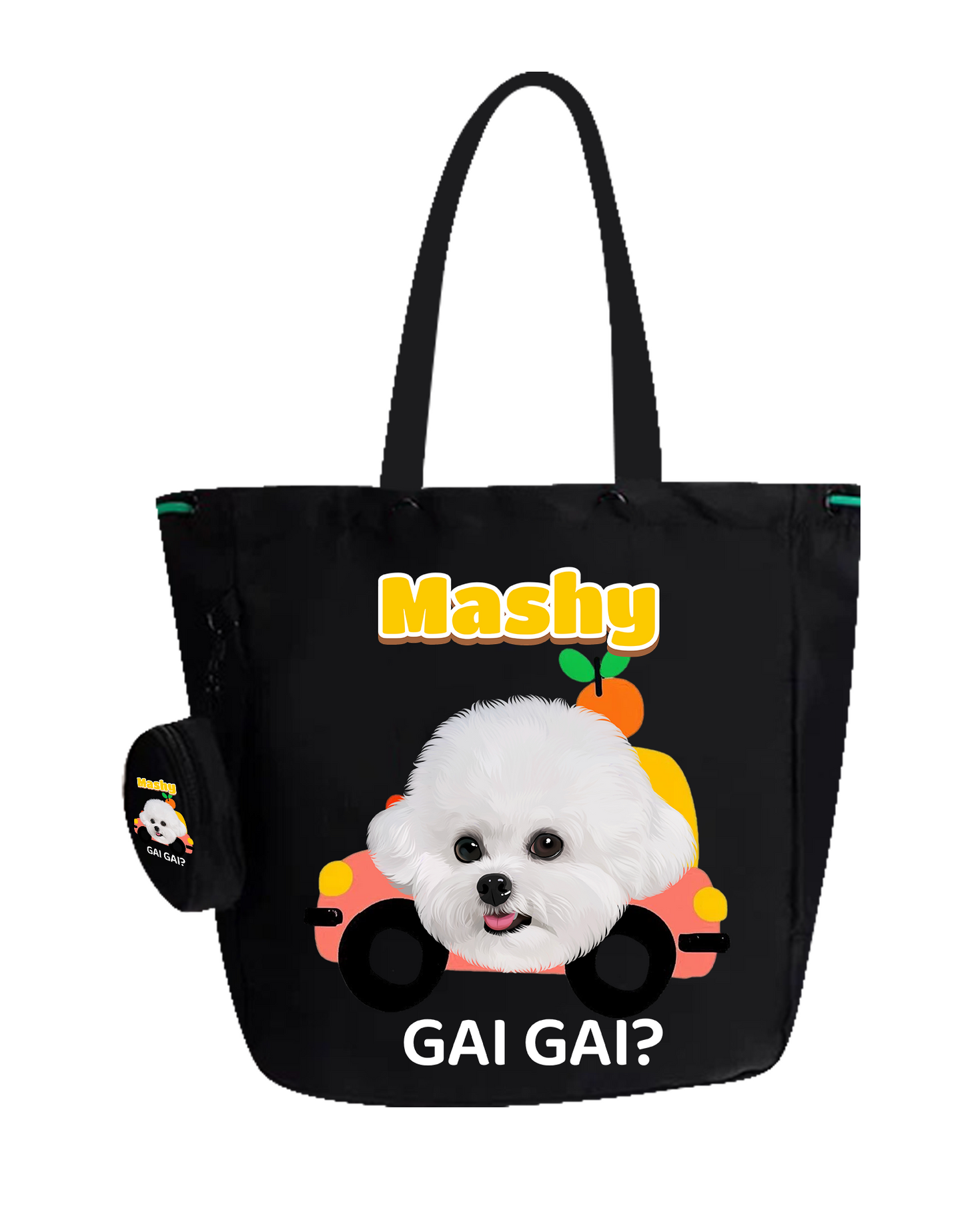 Customized Nylon Pet Tote Bag