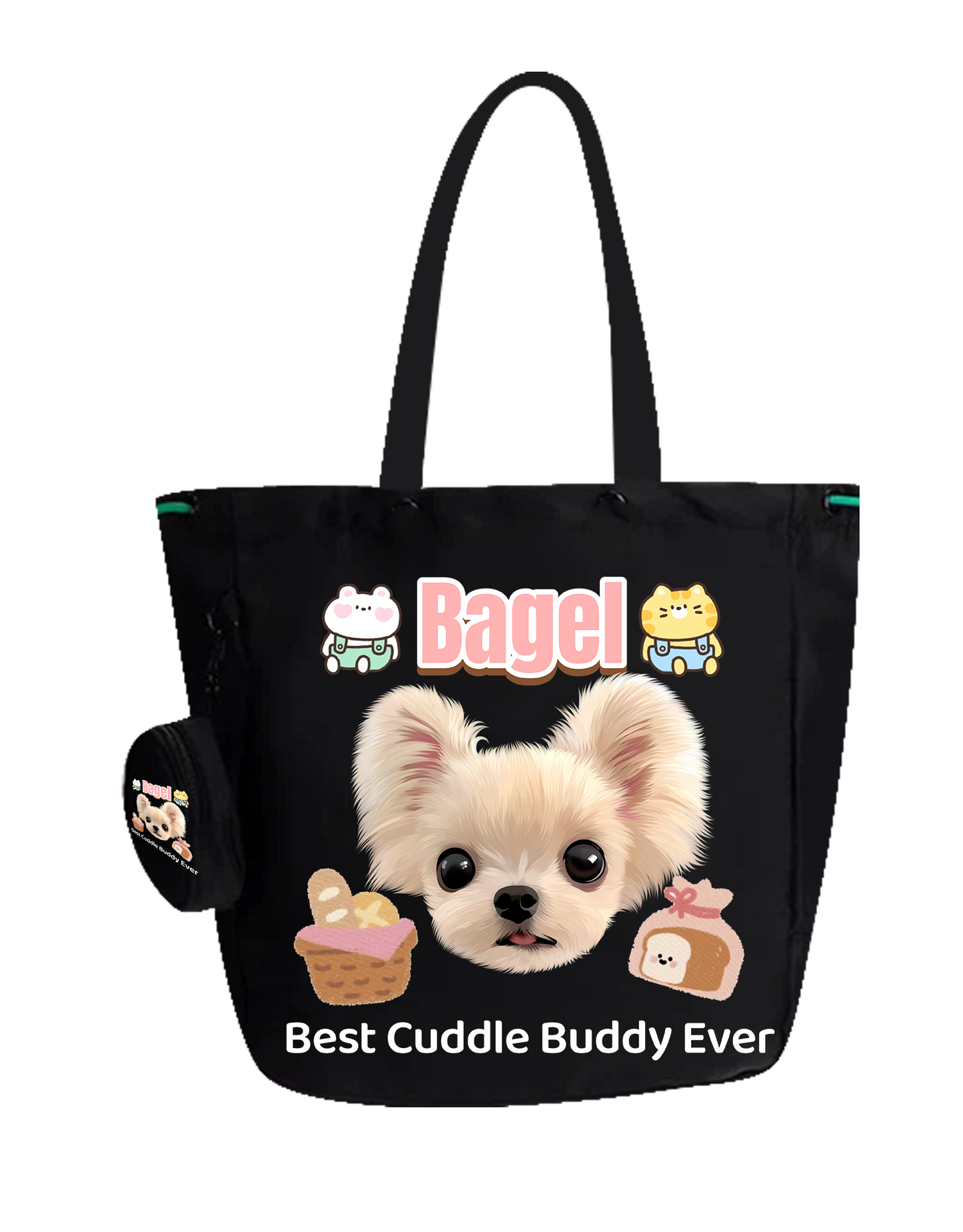Customized Nylon Pet Tote Bag