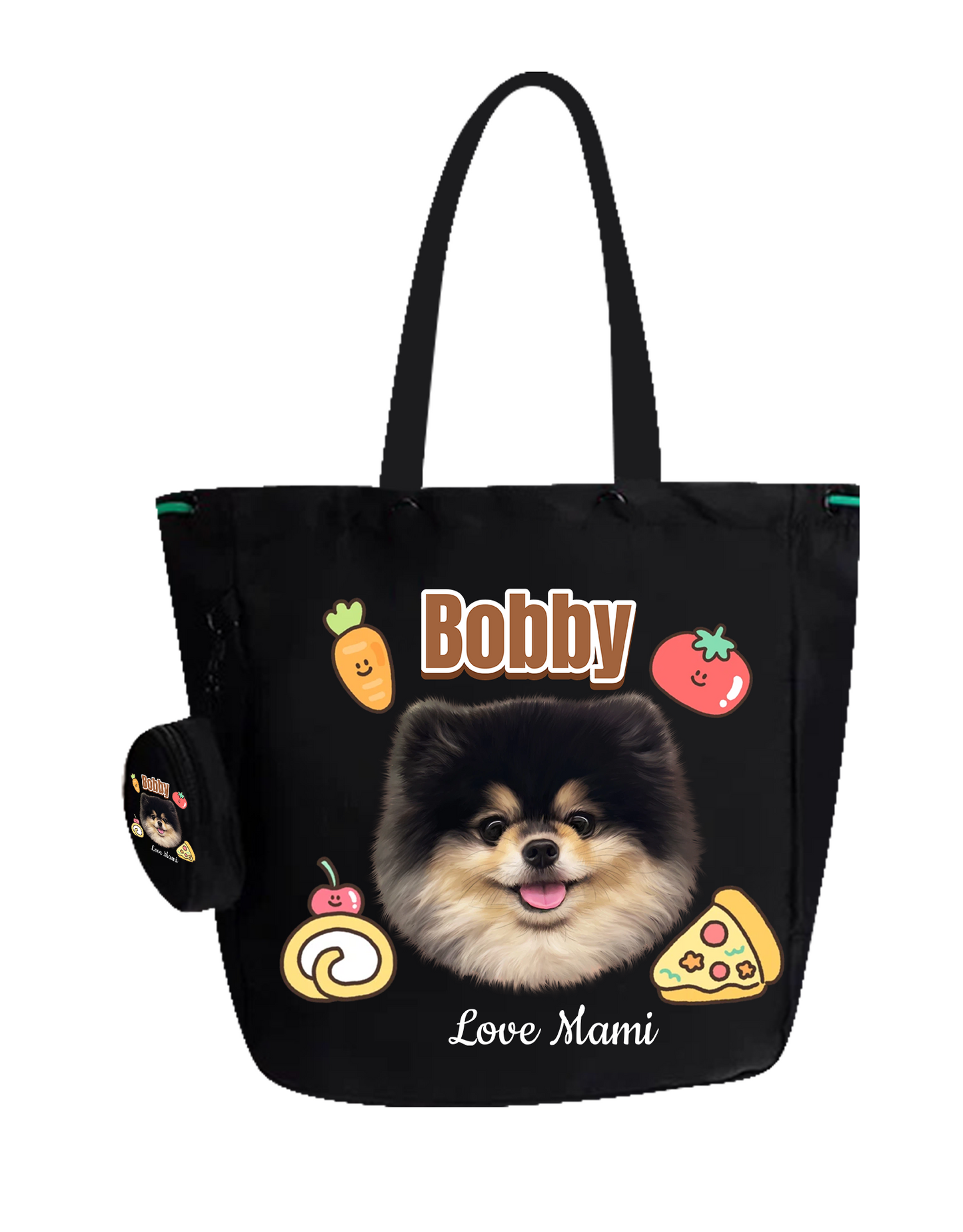 Customized Nylon Pet Tote Bag