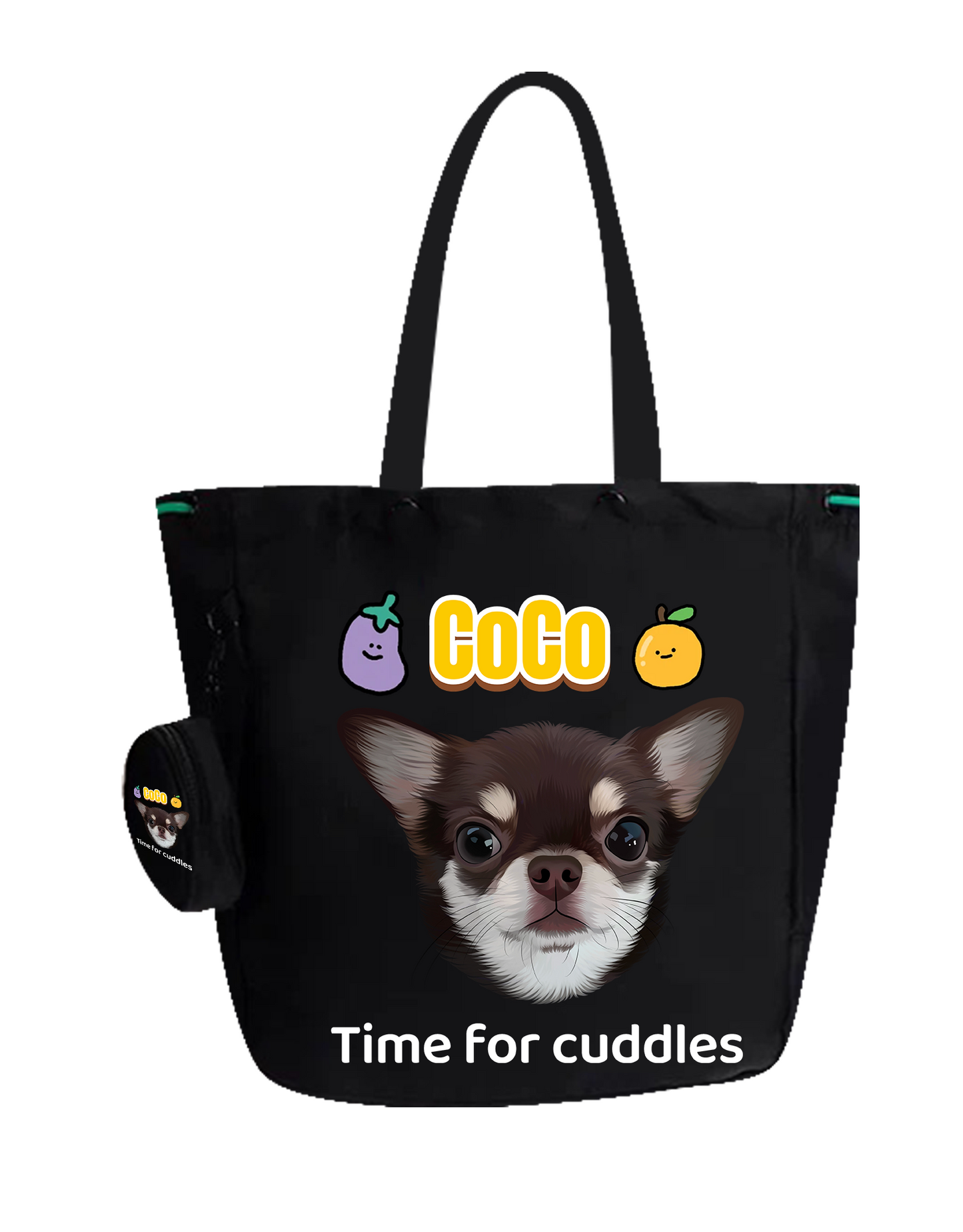 Customized Nylon Pet Tote Bag