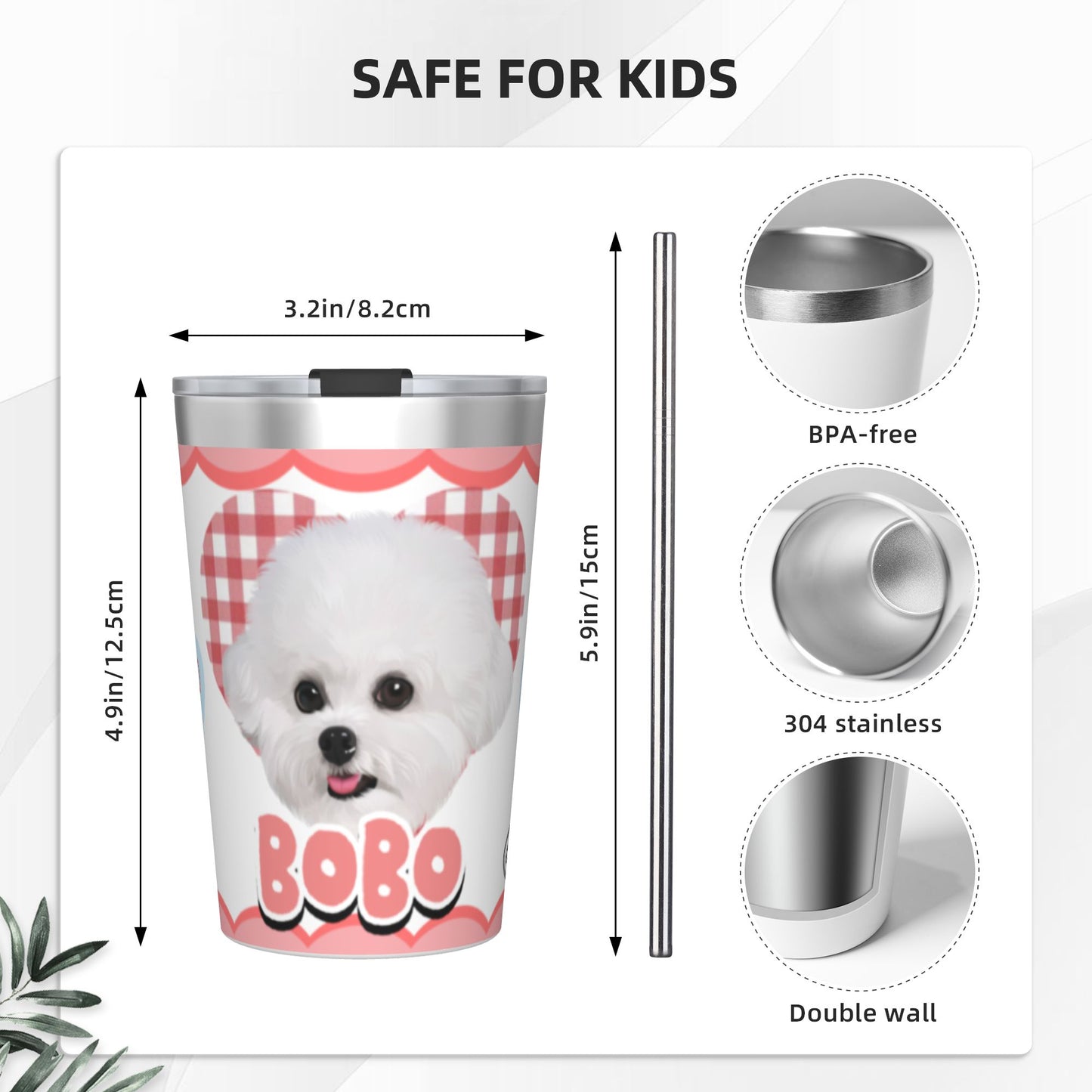 350ml Customized Stainless Coffee Cup