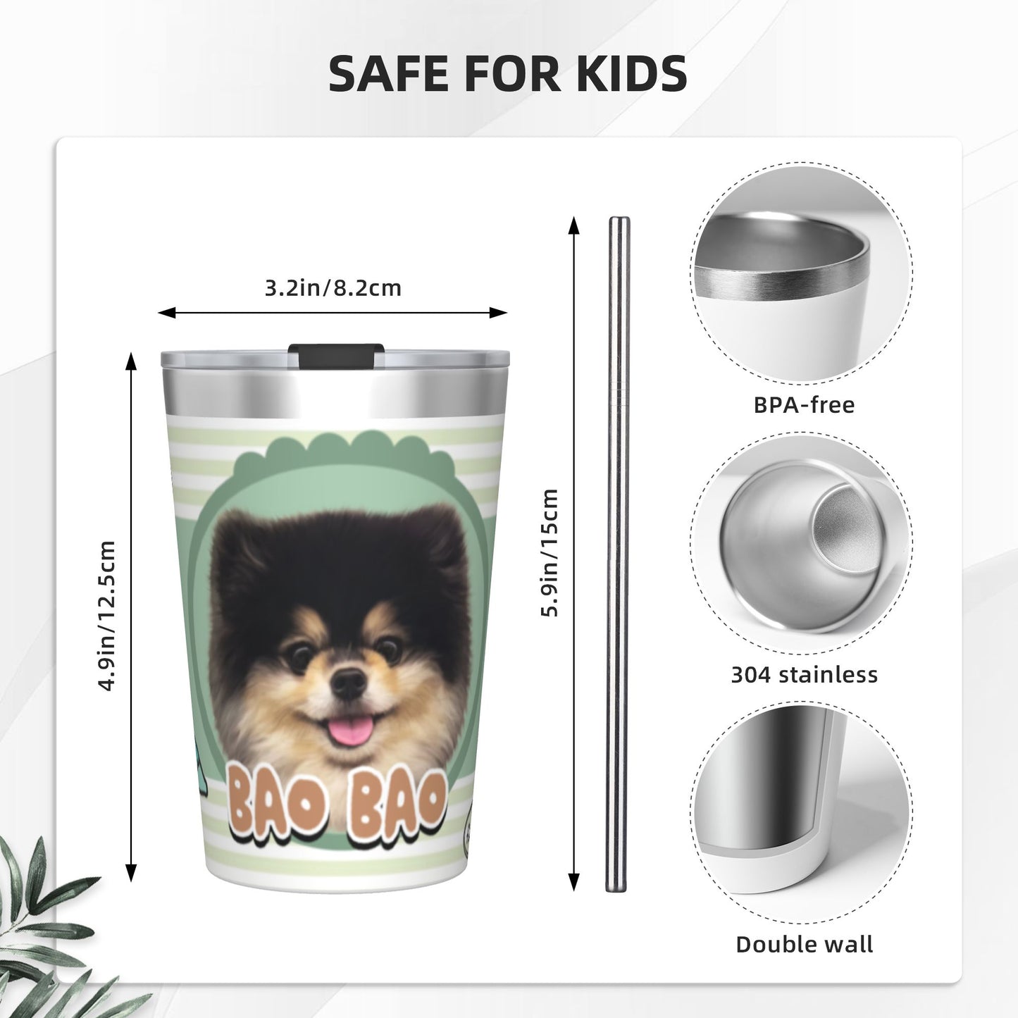 350ml Customized Stainless Coffee Cup
