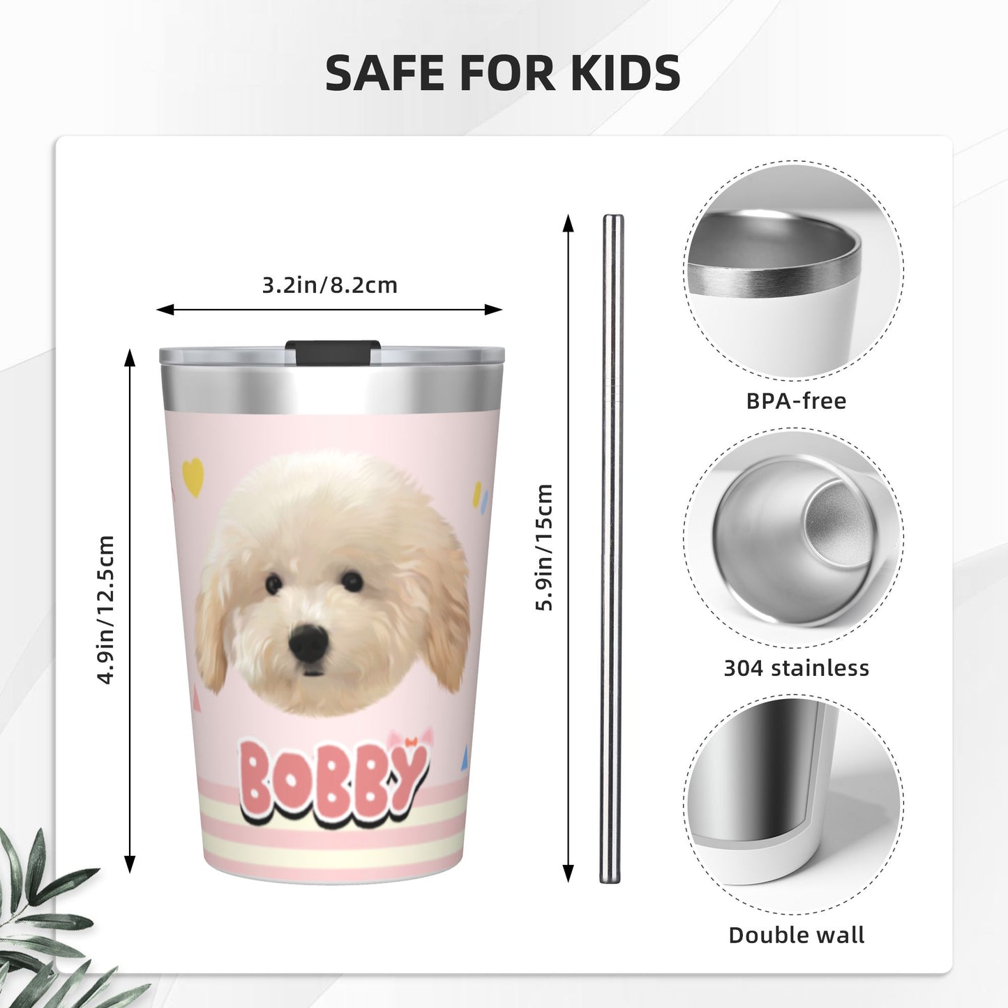 350ml Customized Stainless Coffee Cup