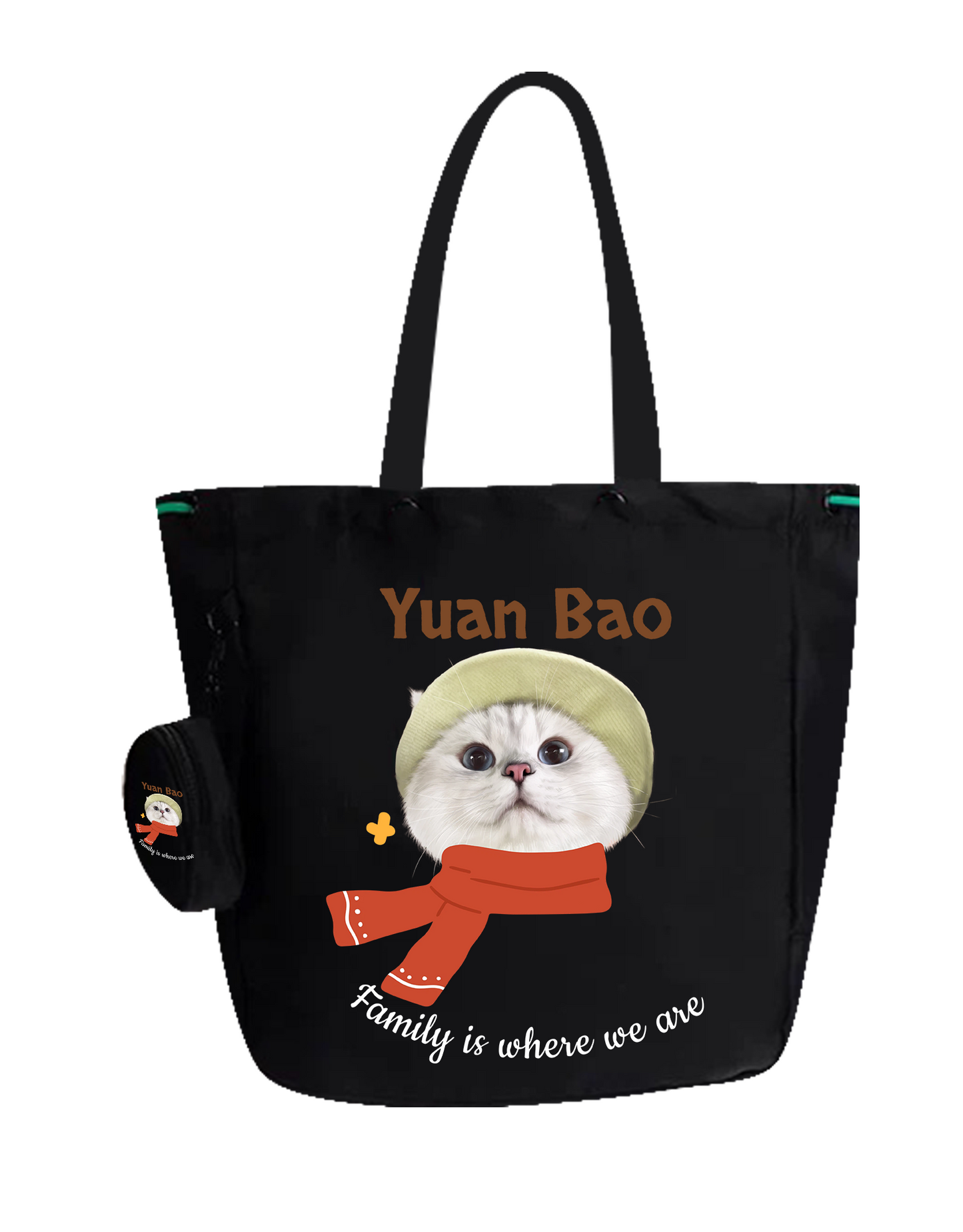 Customized Nylon Pet Tote Bag