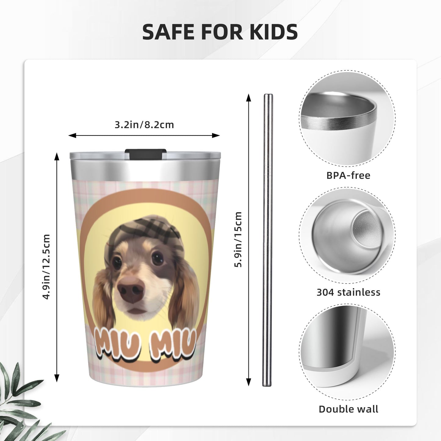 350ml Customized Stainless Coffee Cup