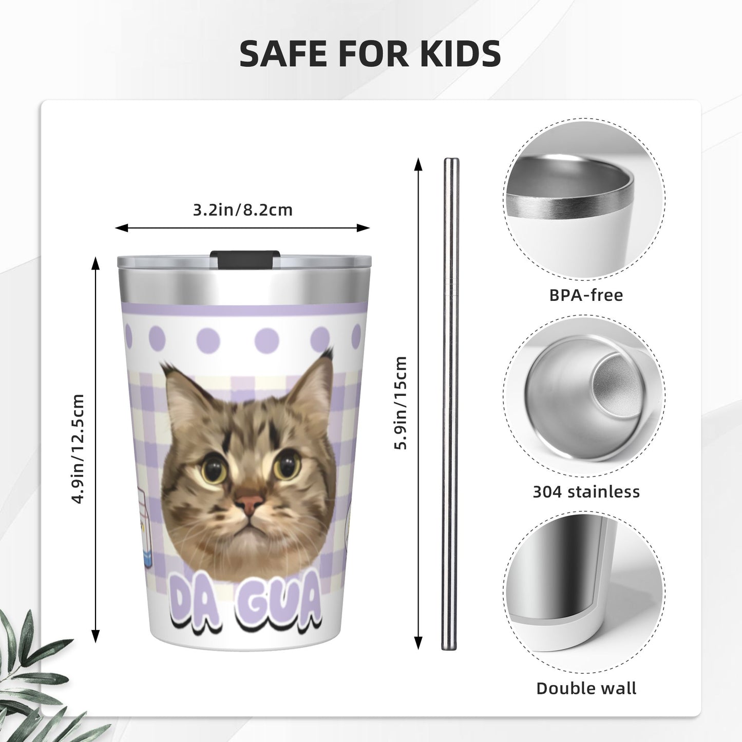 350ml Customized Stainless Coffee Cup