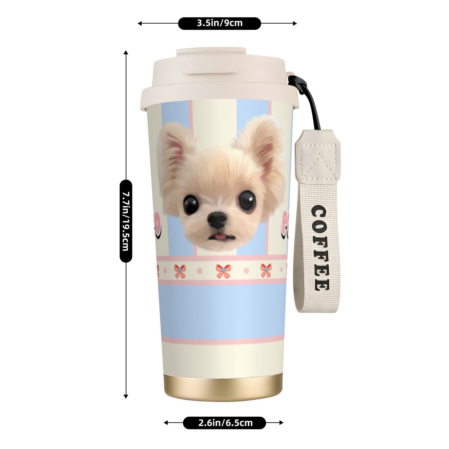 500ml Customized Stainless Coffee Cup