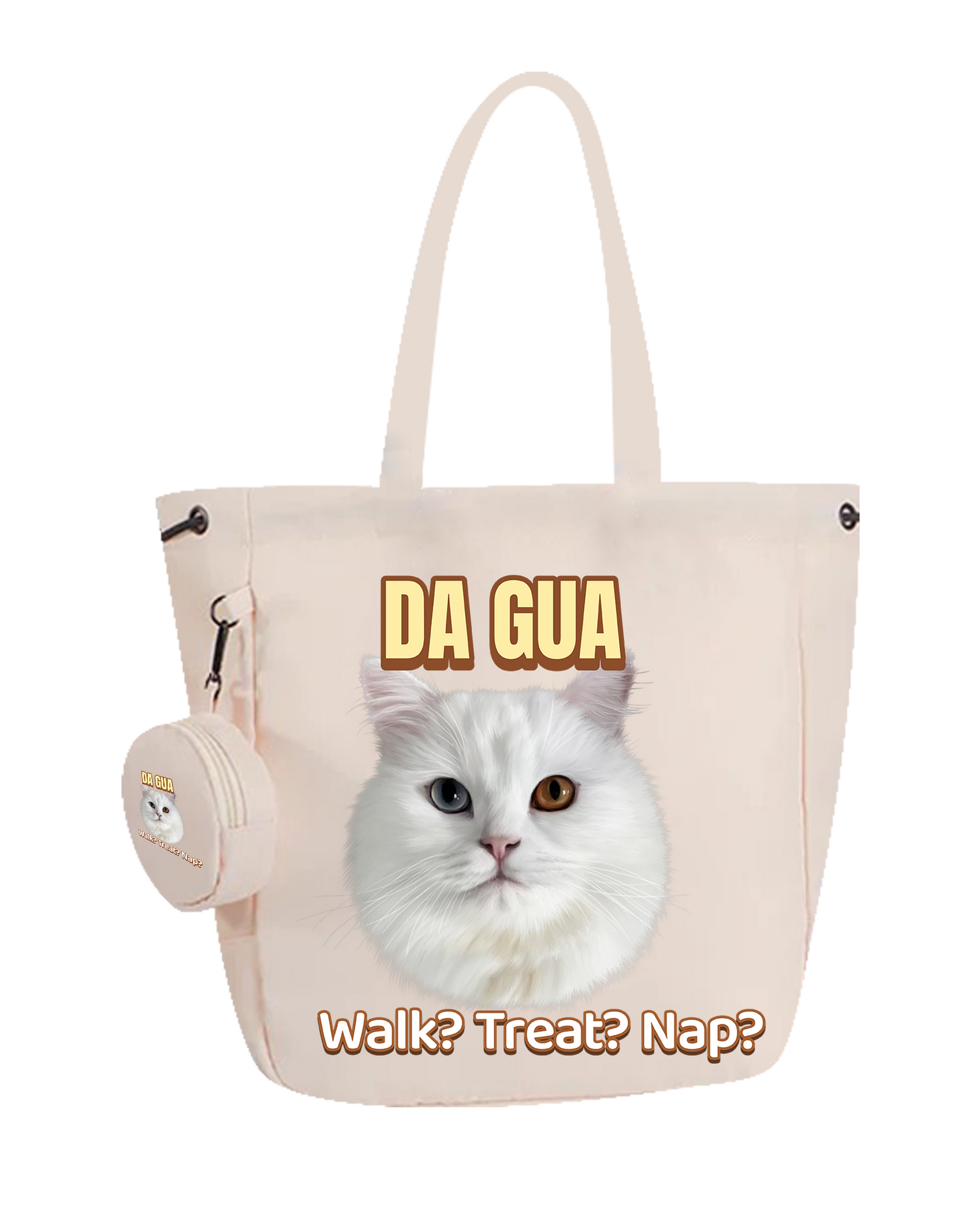Customized Nylon Pet Tote Bag