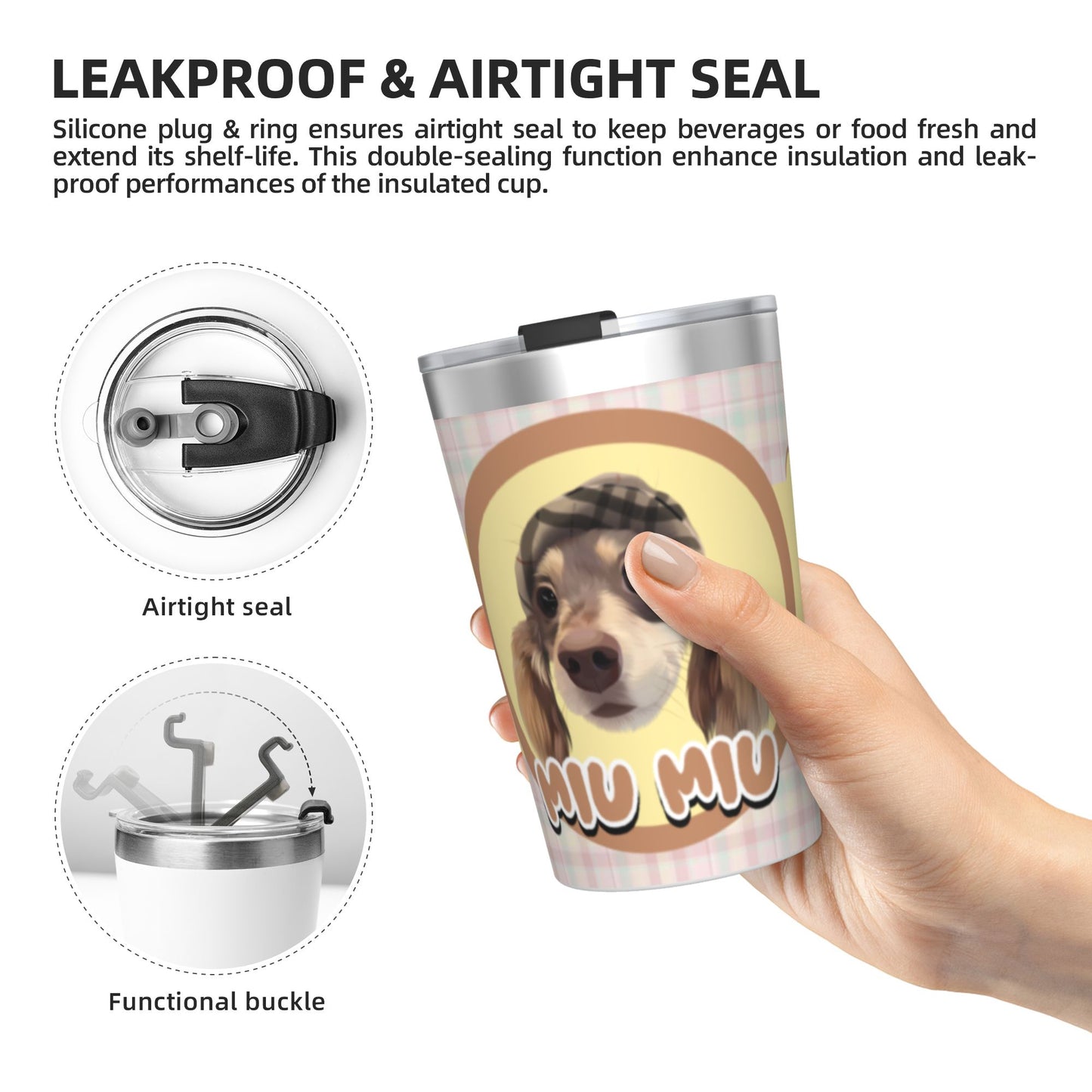 350ml Customized Stainless Coffee Cup