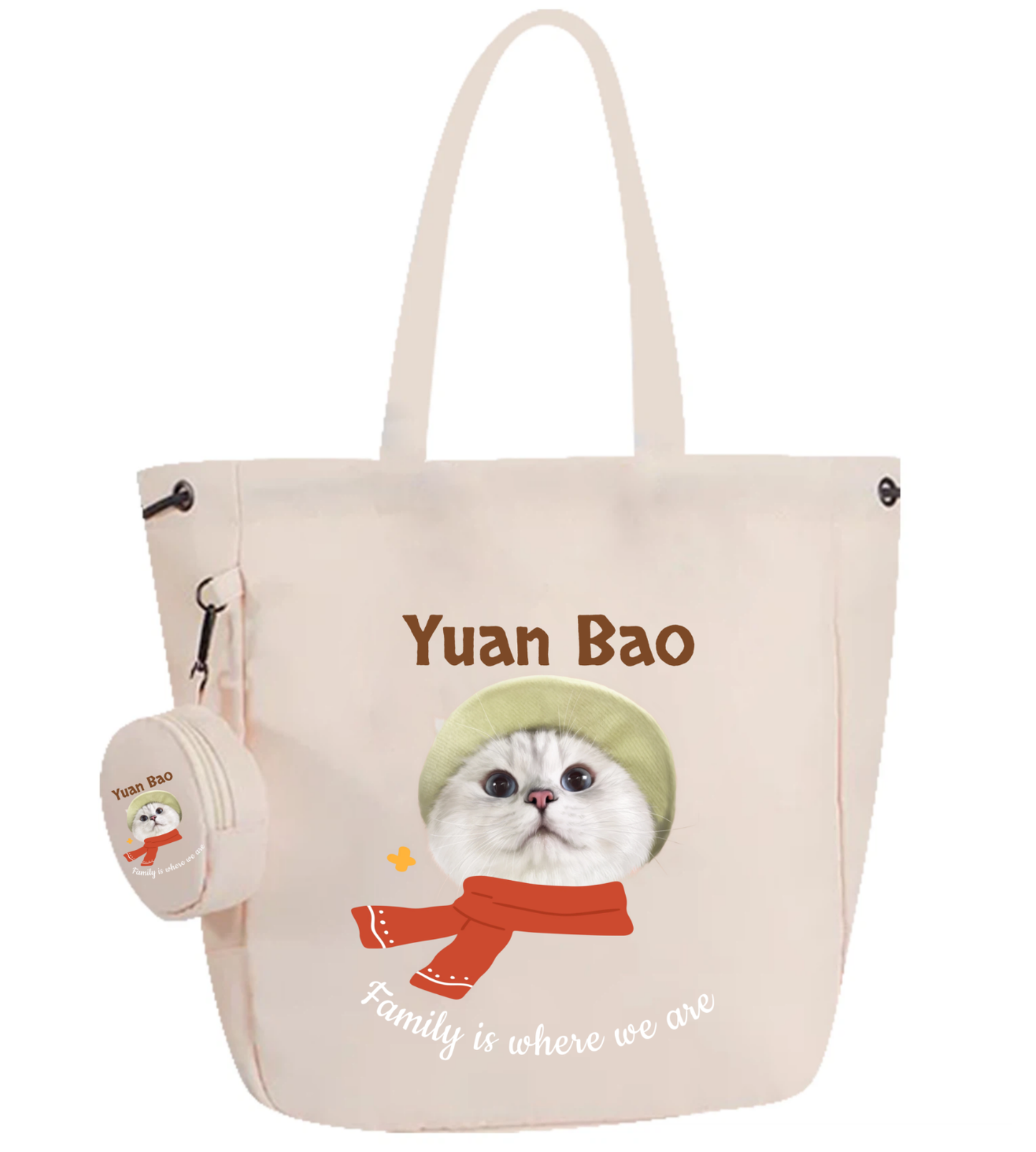 Customized Nylon Pet Tote Bag