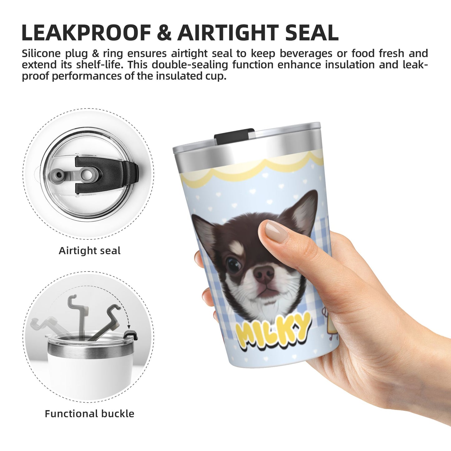 350ml Customized Stainless Coffee Cup