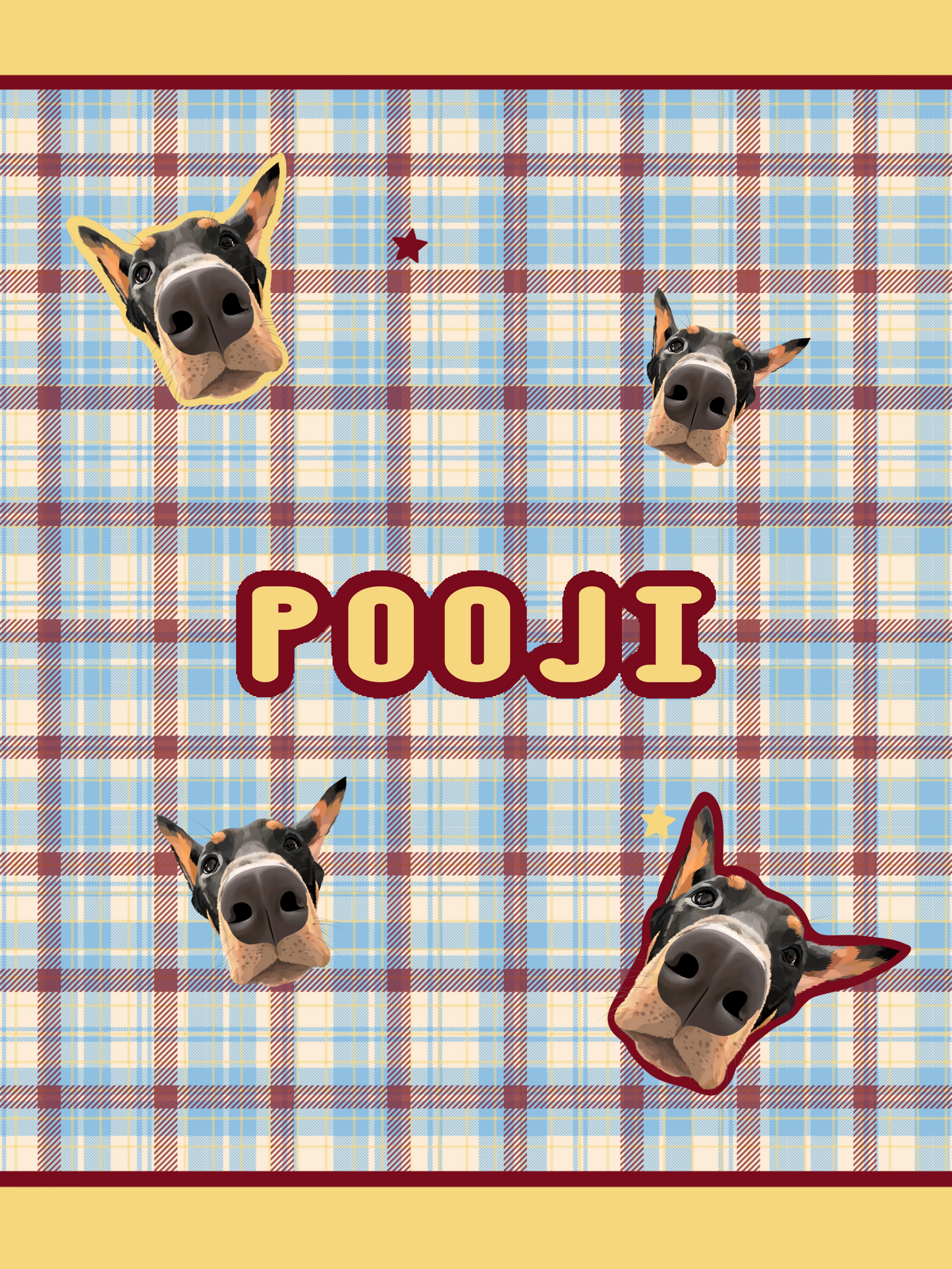 Pooji - Custom Pet Printed Blanket