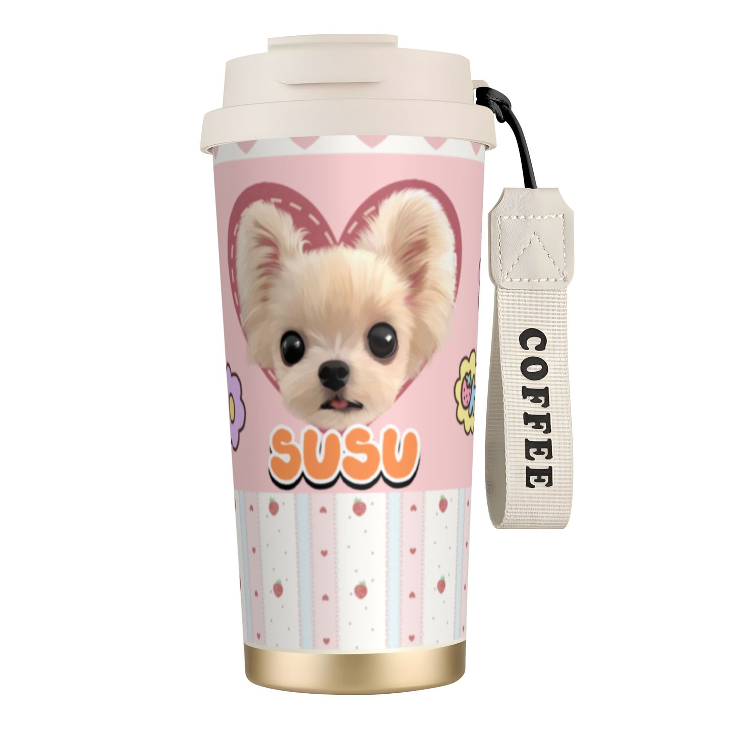 500ml Customized Stainless Coffee Cup