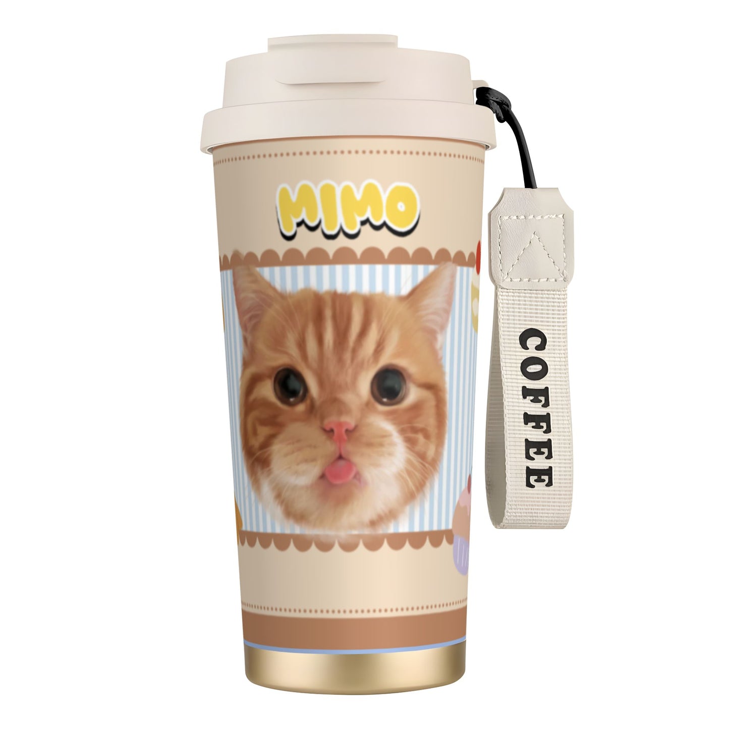 500ml Customized Stainless Coffee Cup