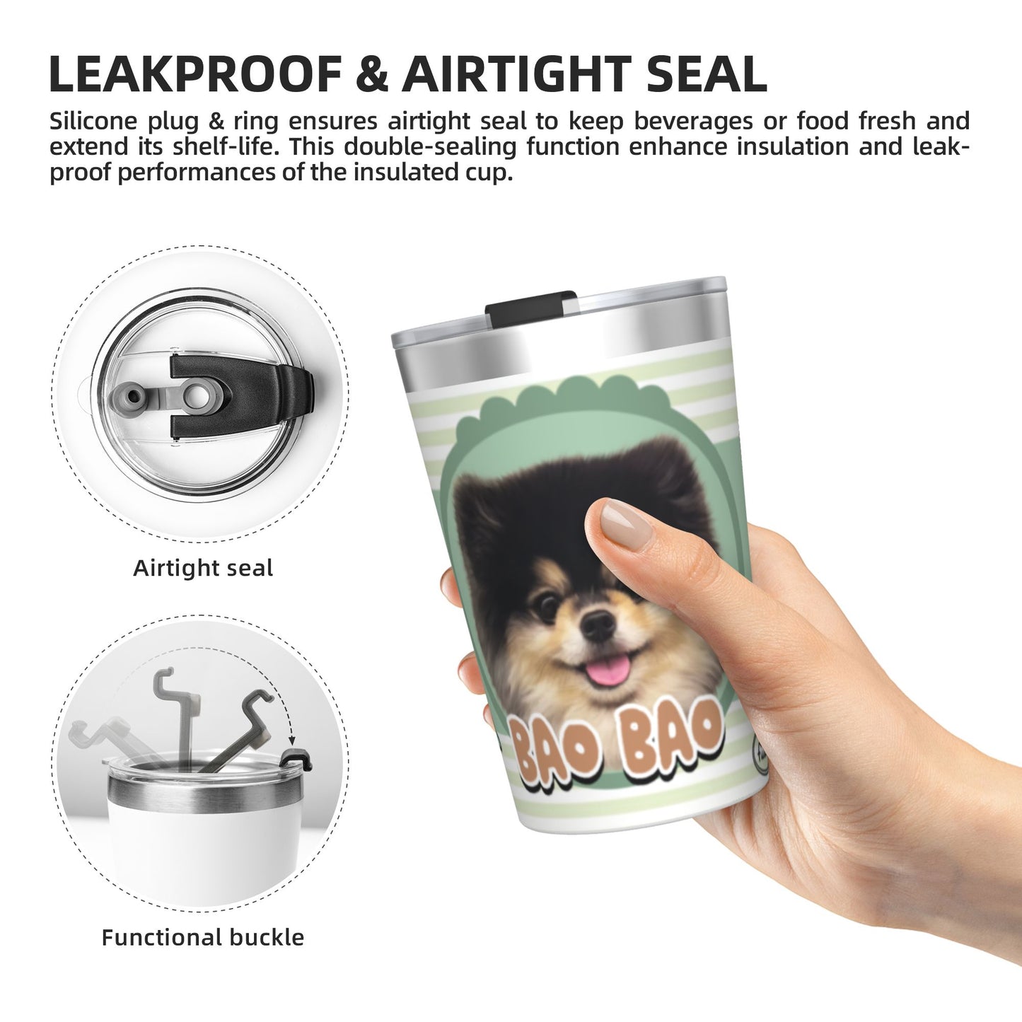 350ml Customized Stainless Coffee Cup