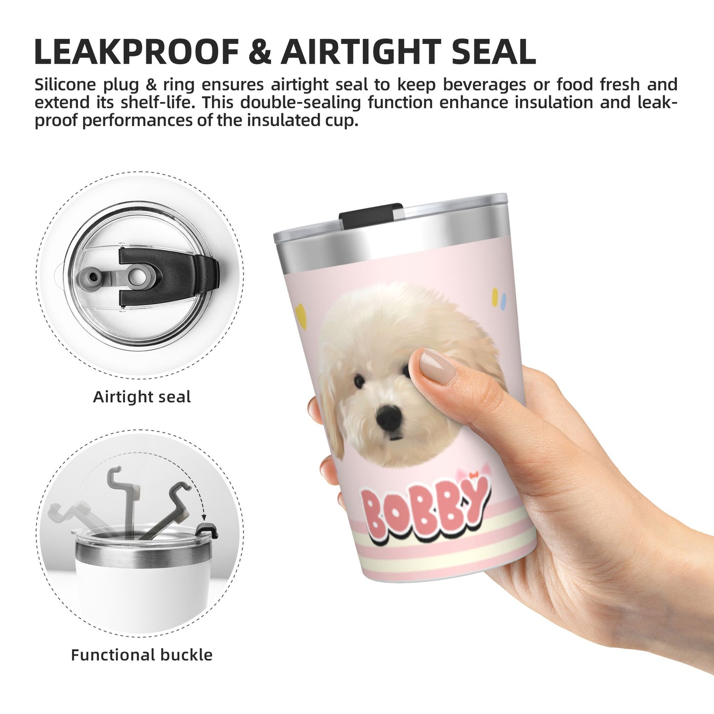 350ml Customized Stainless Coffee Cup