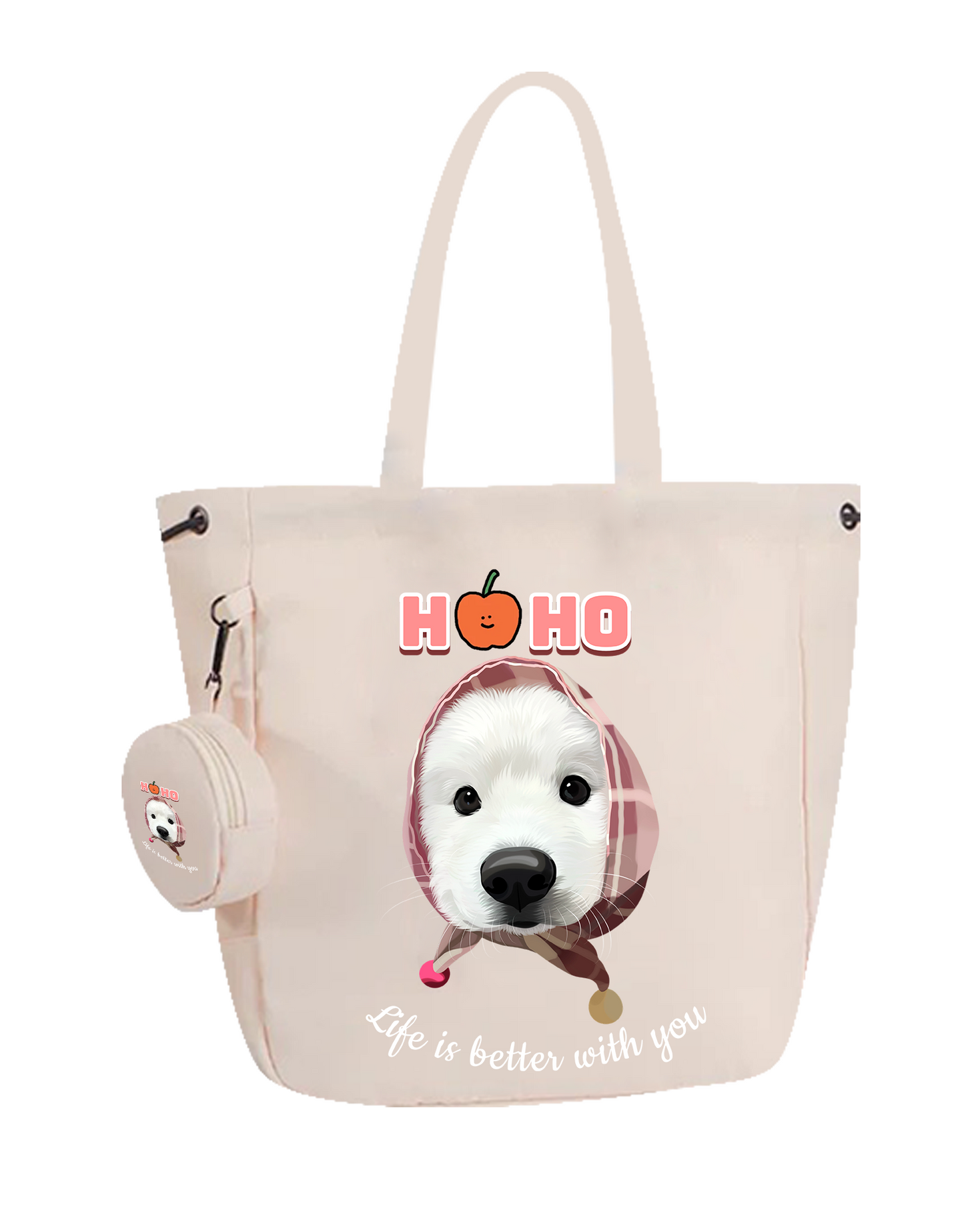 Customized Nylon Pet Tote Bag
