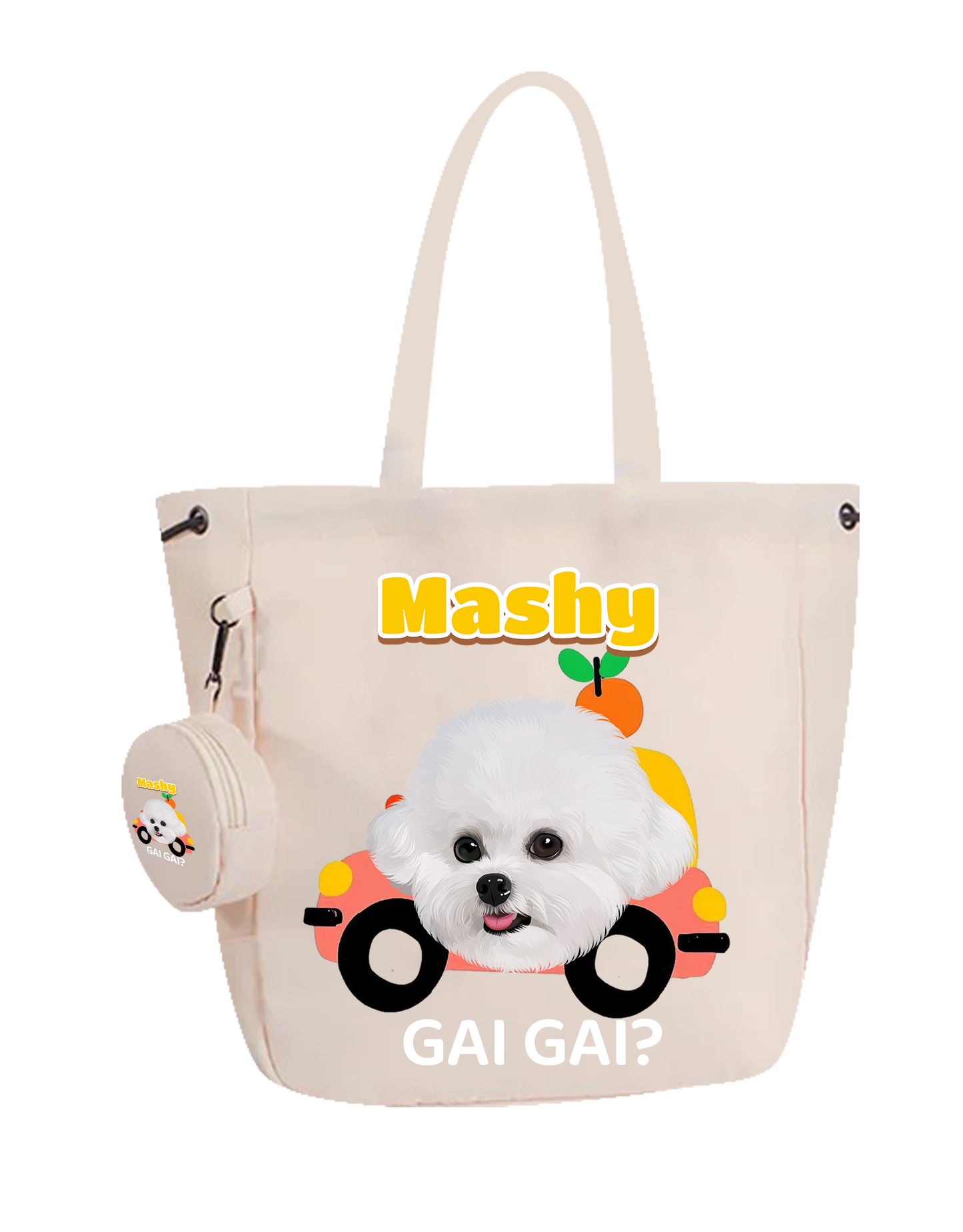 Customized Nylon Pet Tote Bag