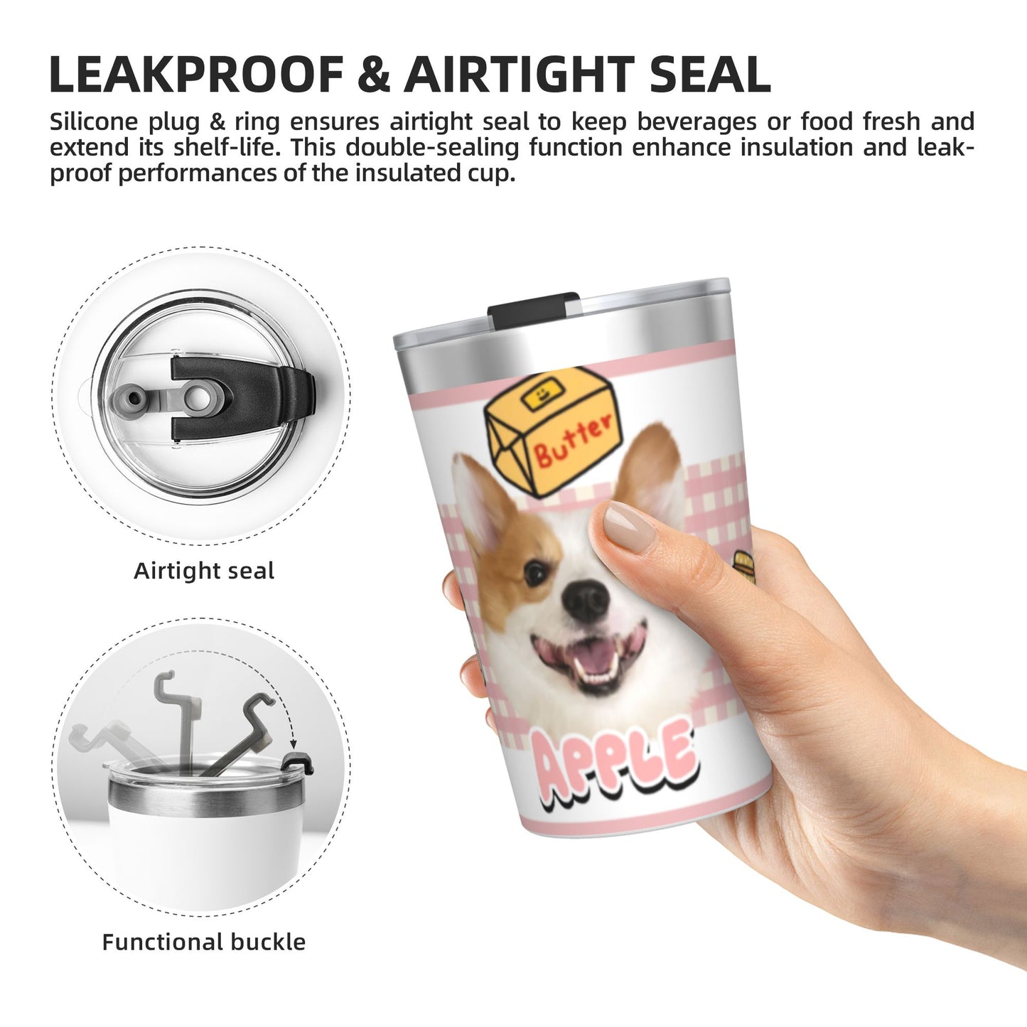 350ml Customized Stainless Coffee Cup
