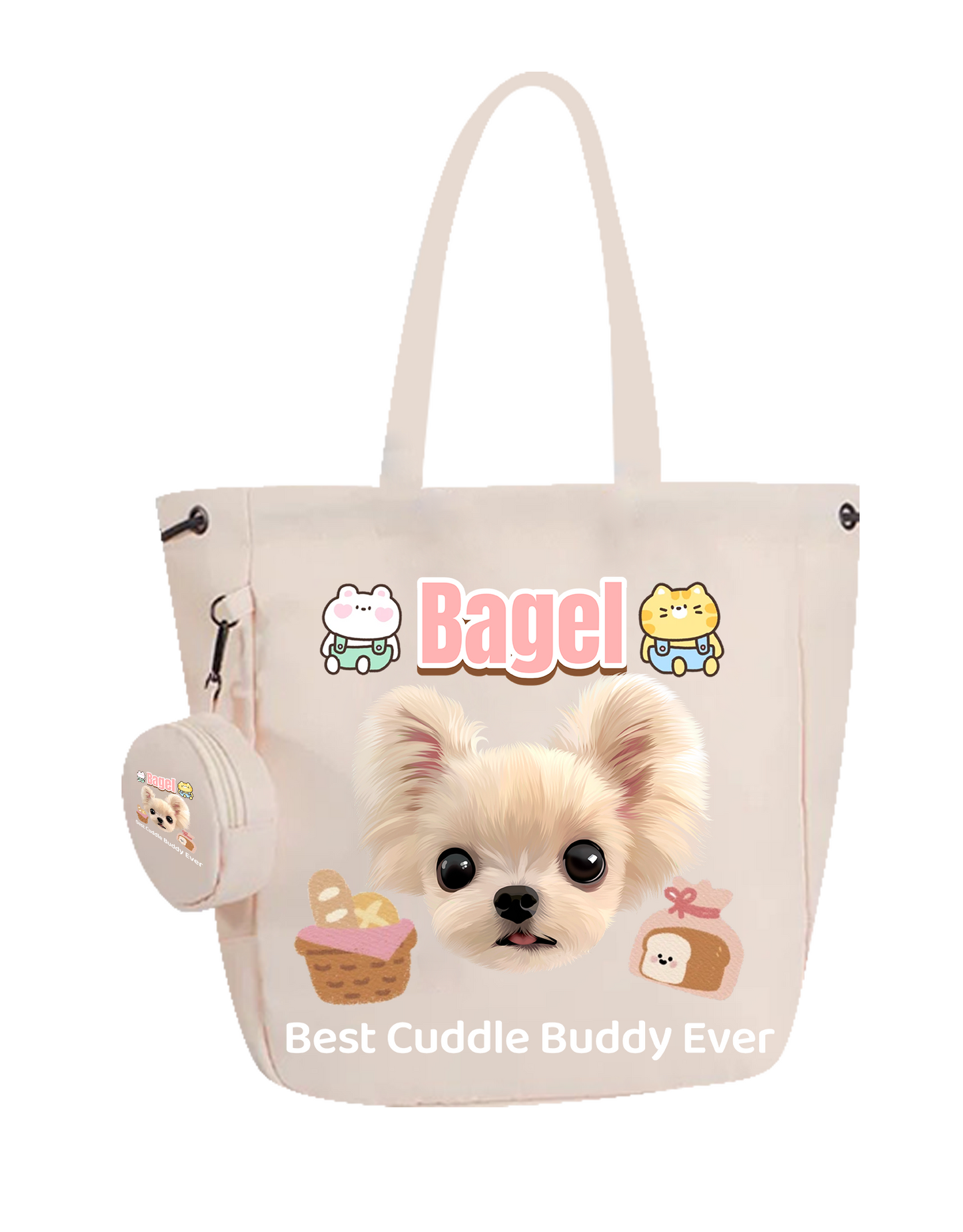 Customized Nylon Pet Tote Bag