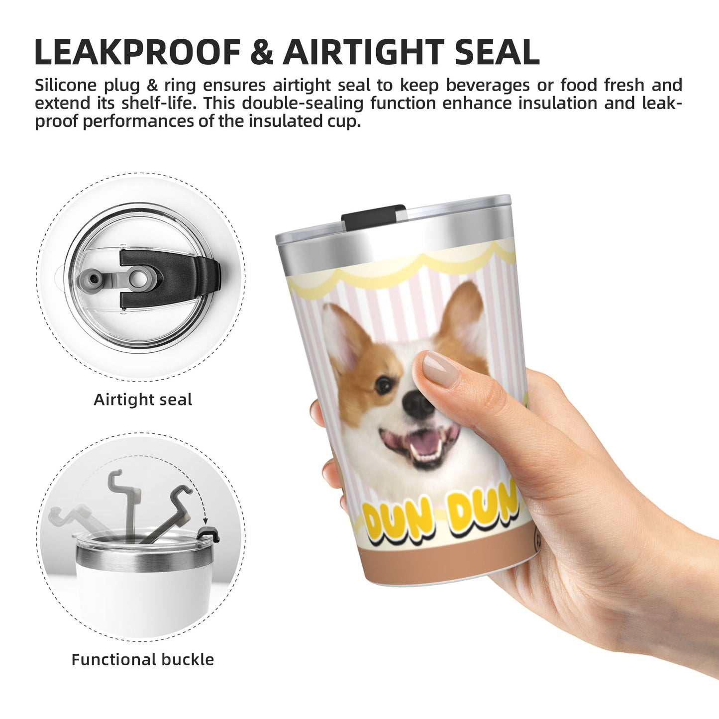 350ml Customized Stainless Coffee Cup