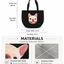 Pooji - Custom Pet Portrait Canvas Tote
