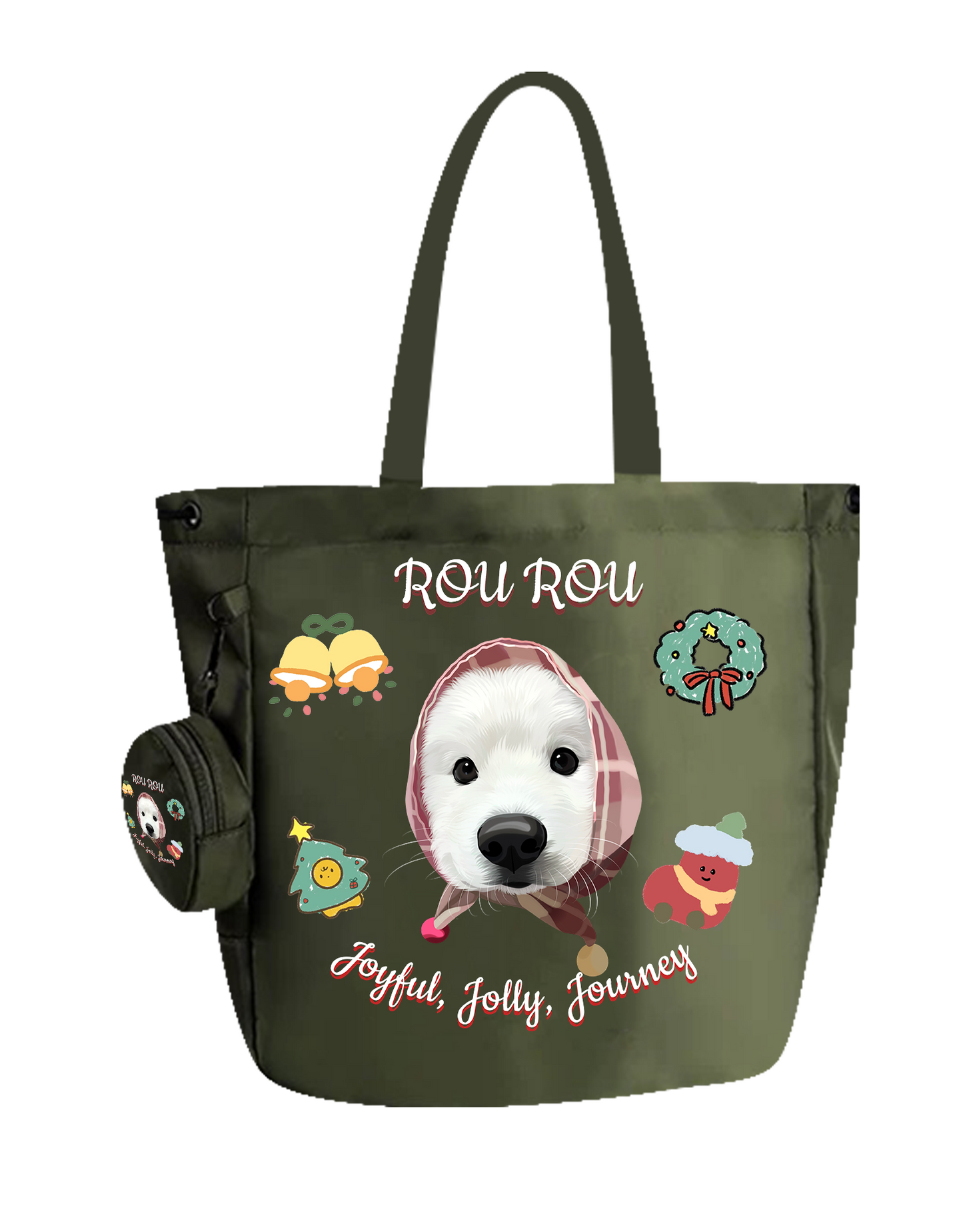 Customized Nylon Pet Tote Bag