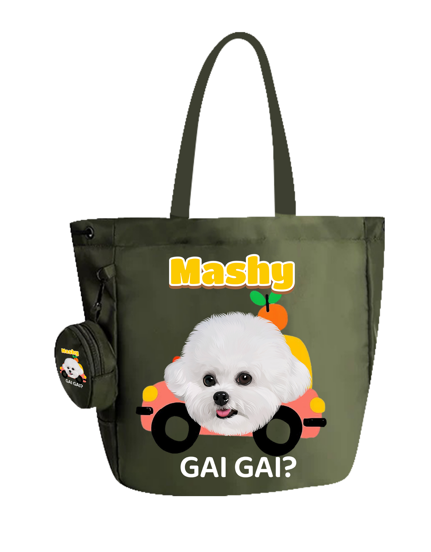 Customized Nylon Pet Tote Bag