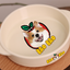 Customized Pet Portrait Ceramic Shallow Bowl with Two Handles