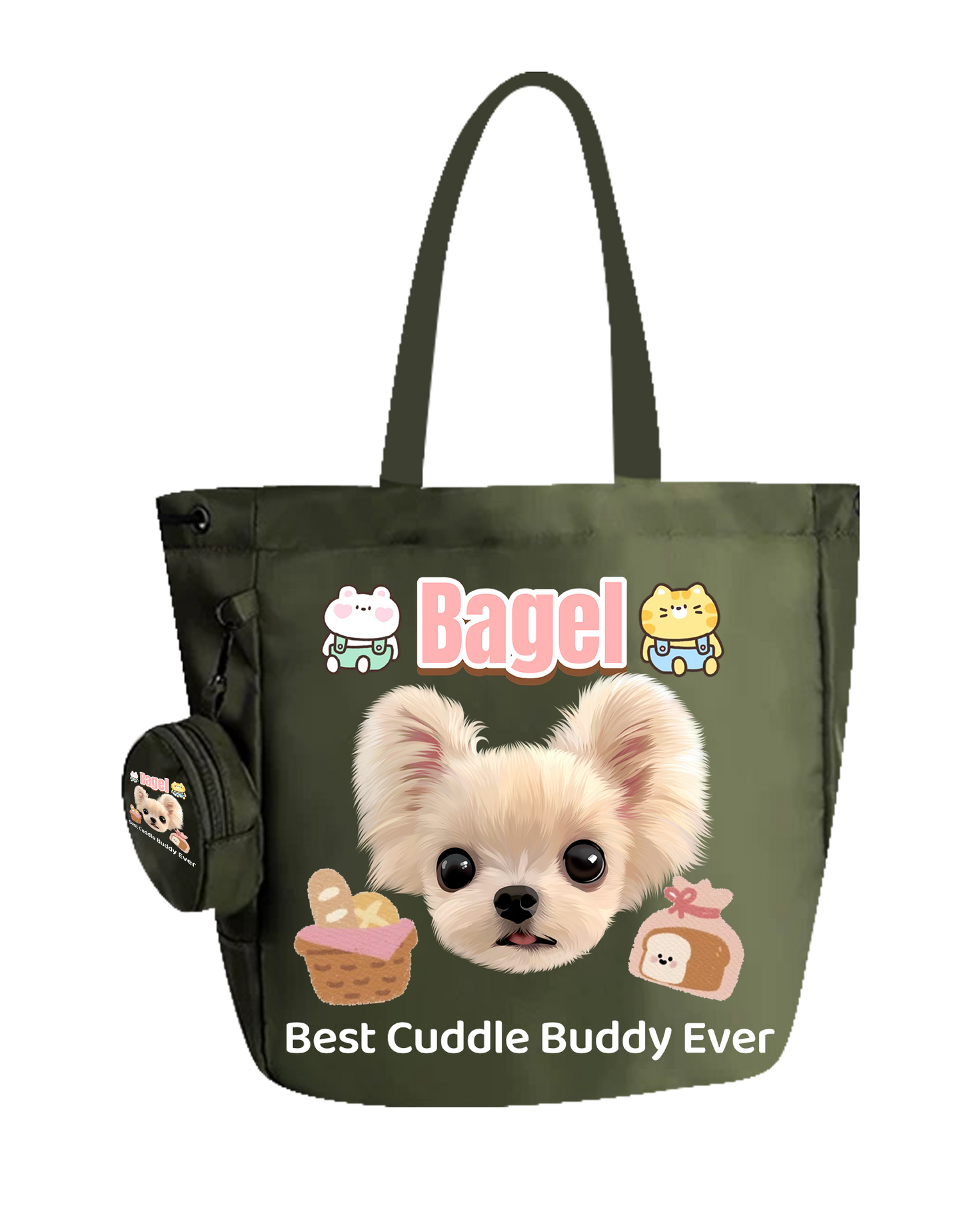 Customized Nylon Pet Tote Bag