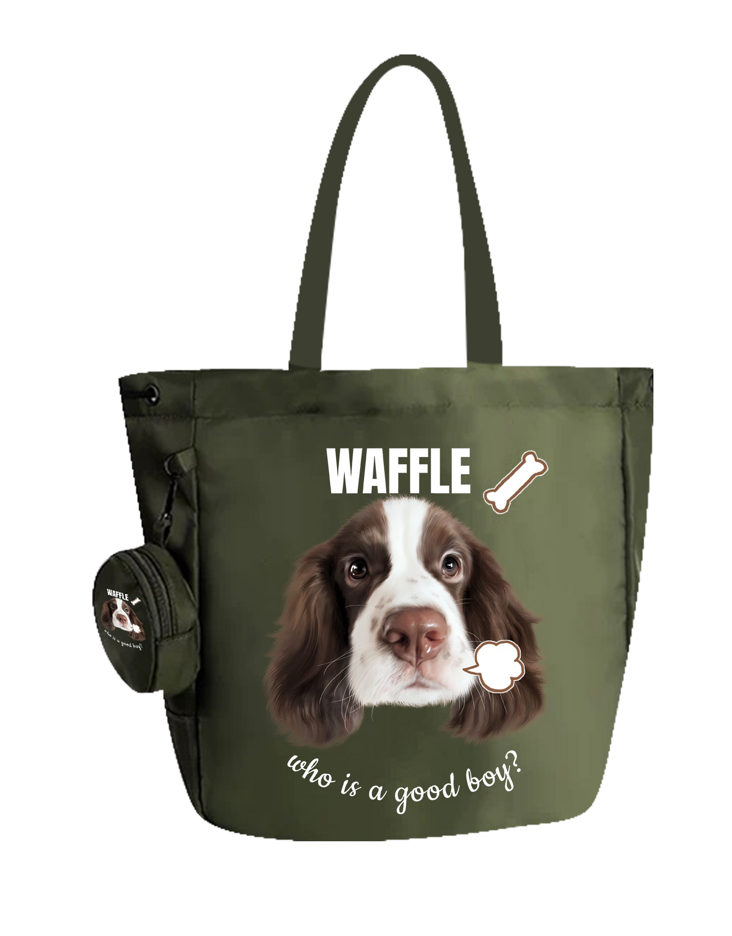 Customized Nylon Pet Tote Bag