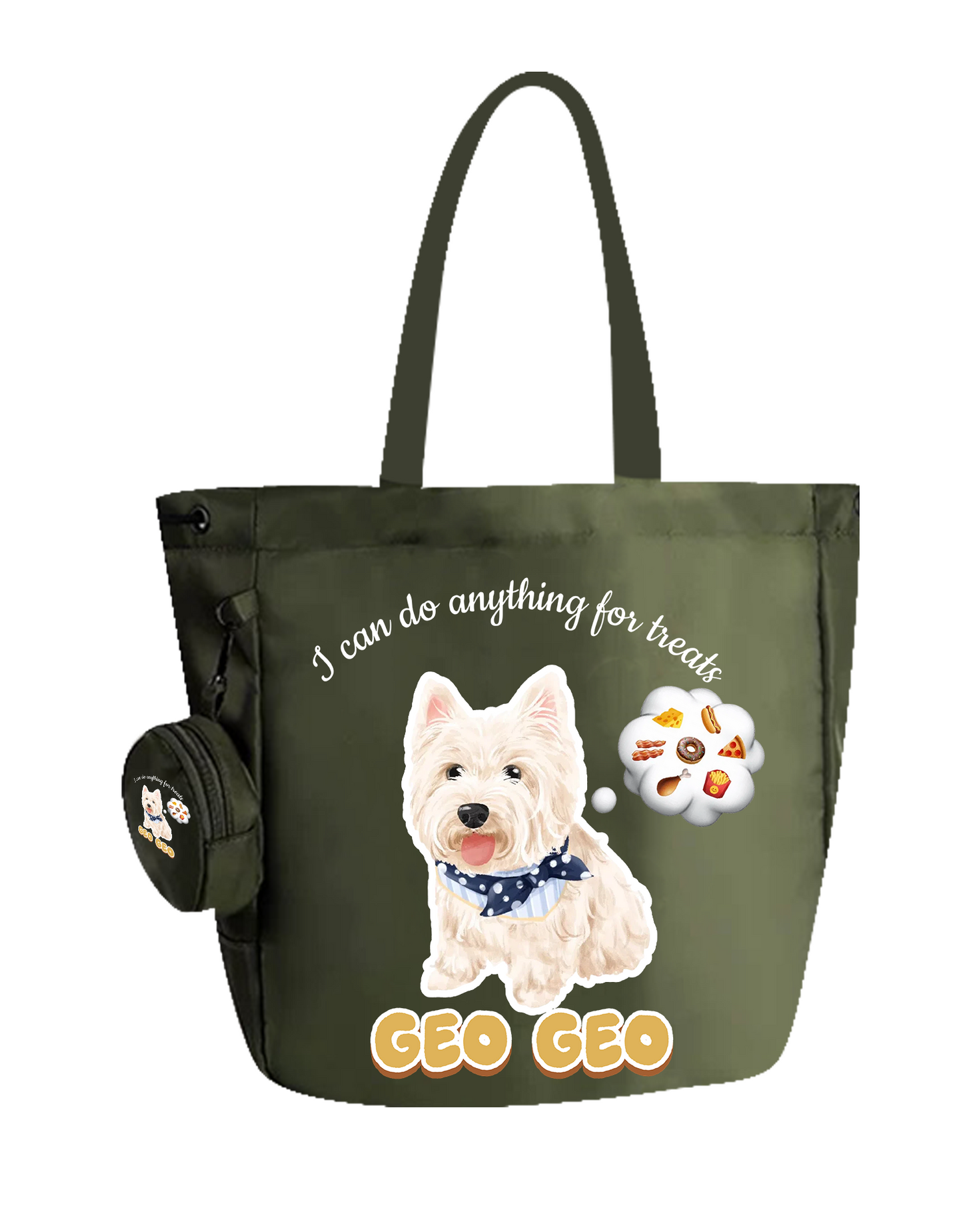 Customized Nylon Pet Tote Bag