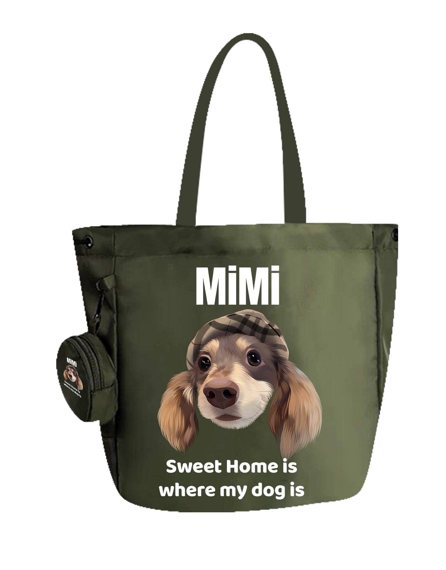 Customized Nylon Pet Tote Bag