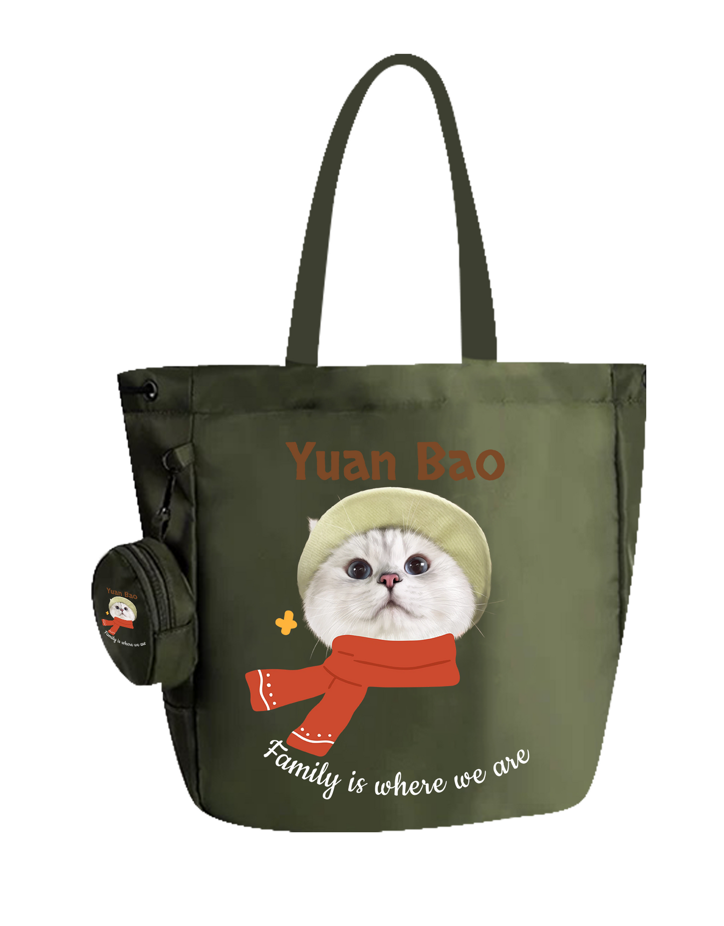 Customized Nylon Pet Tote Bag