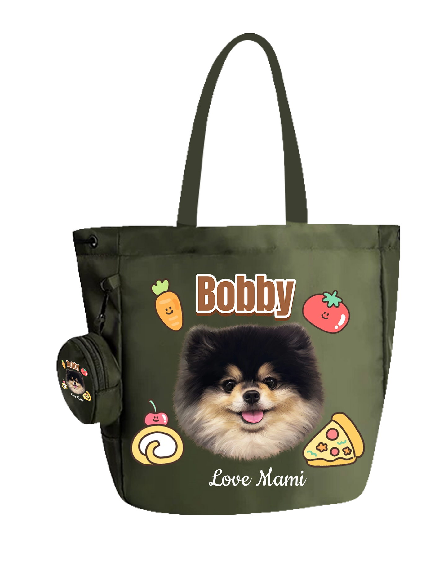 Customized Nylon Pet Tote Bag