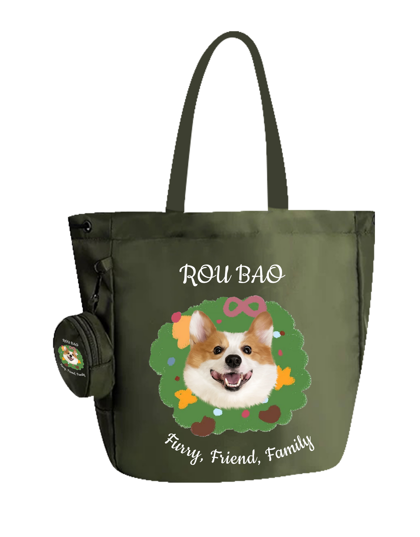 Customized Nylon Pet Tote Bag
