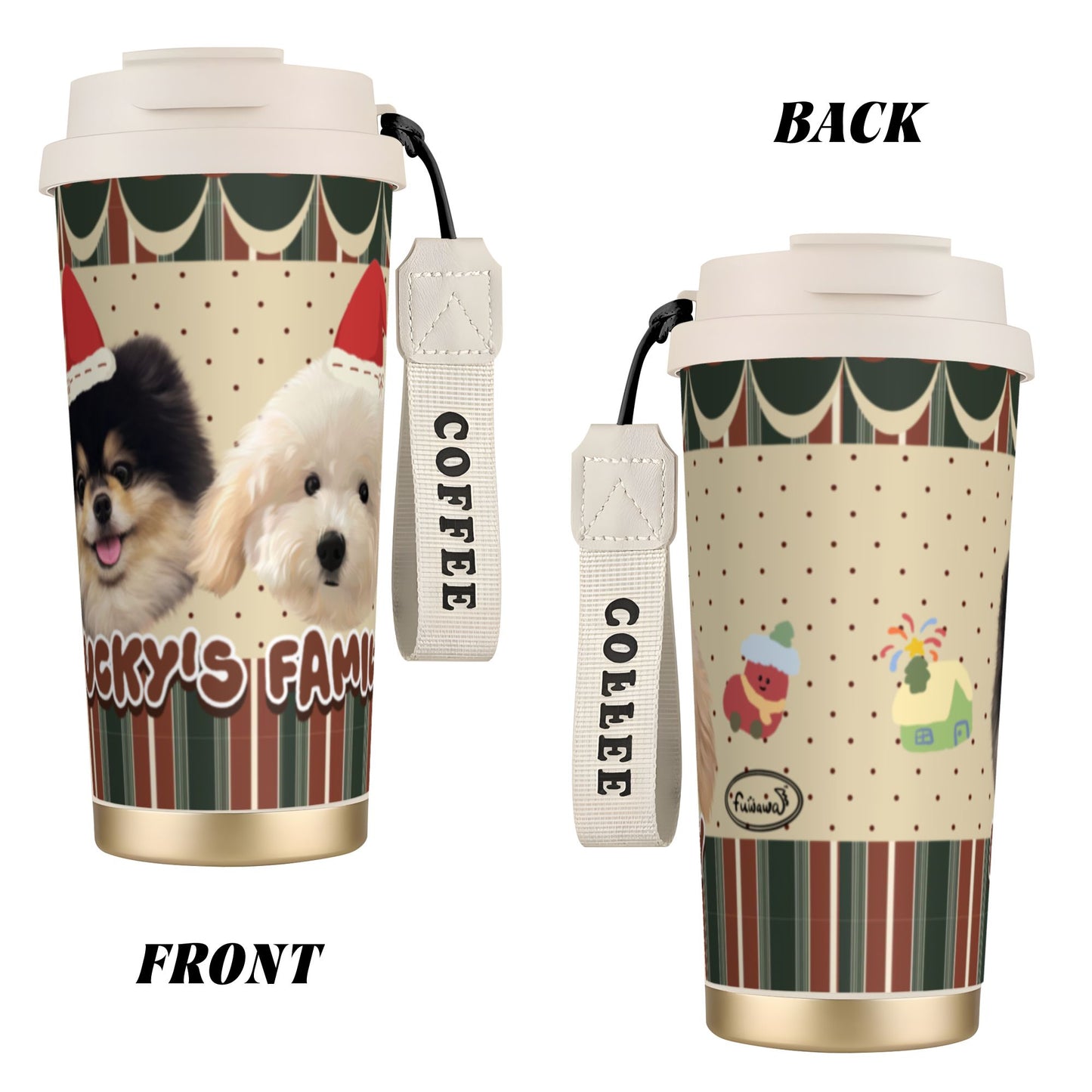 500ml Customized Stainless Coffee Cup