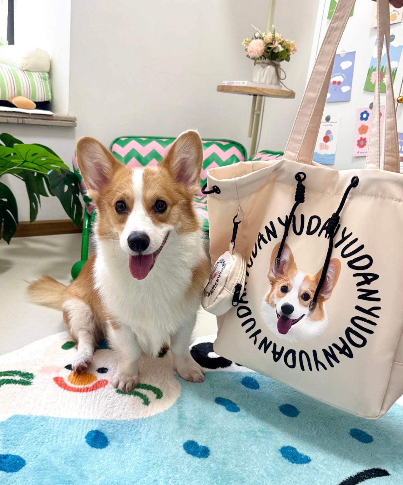 Customized Nylon Pet Tote Bag