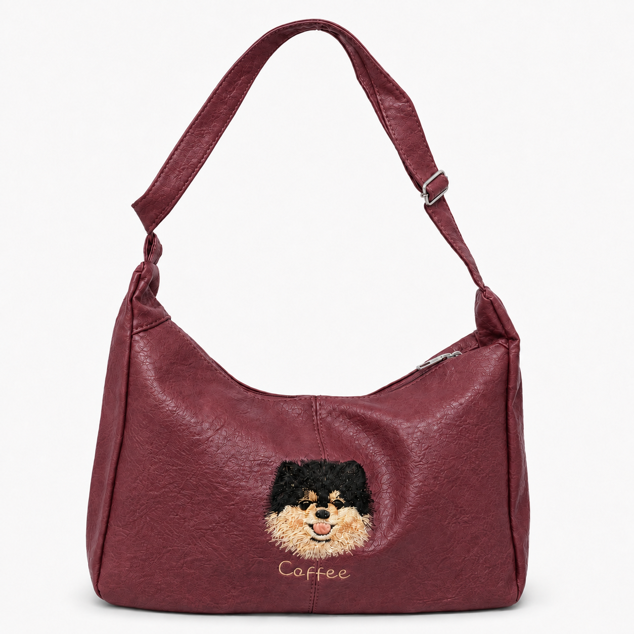 Fuwawa - Big Customize Pet Embroidery Bag Shoulder Bag Crossbody Bag