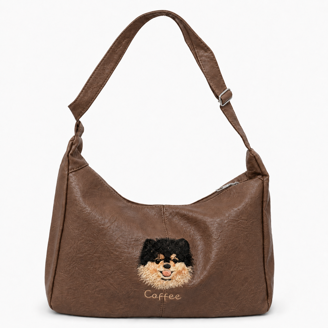 Fuwawa - Big Customize Pet Embroidery Bag Shoulder Bag Crossbody Bag